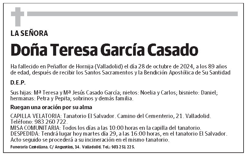Teresa García Casado