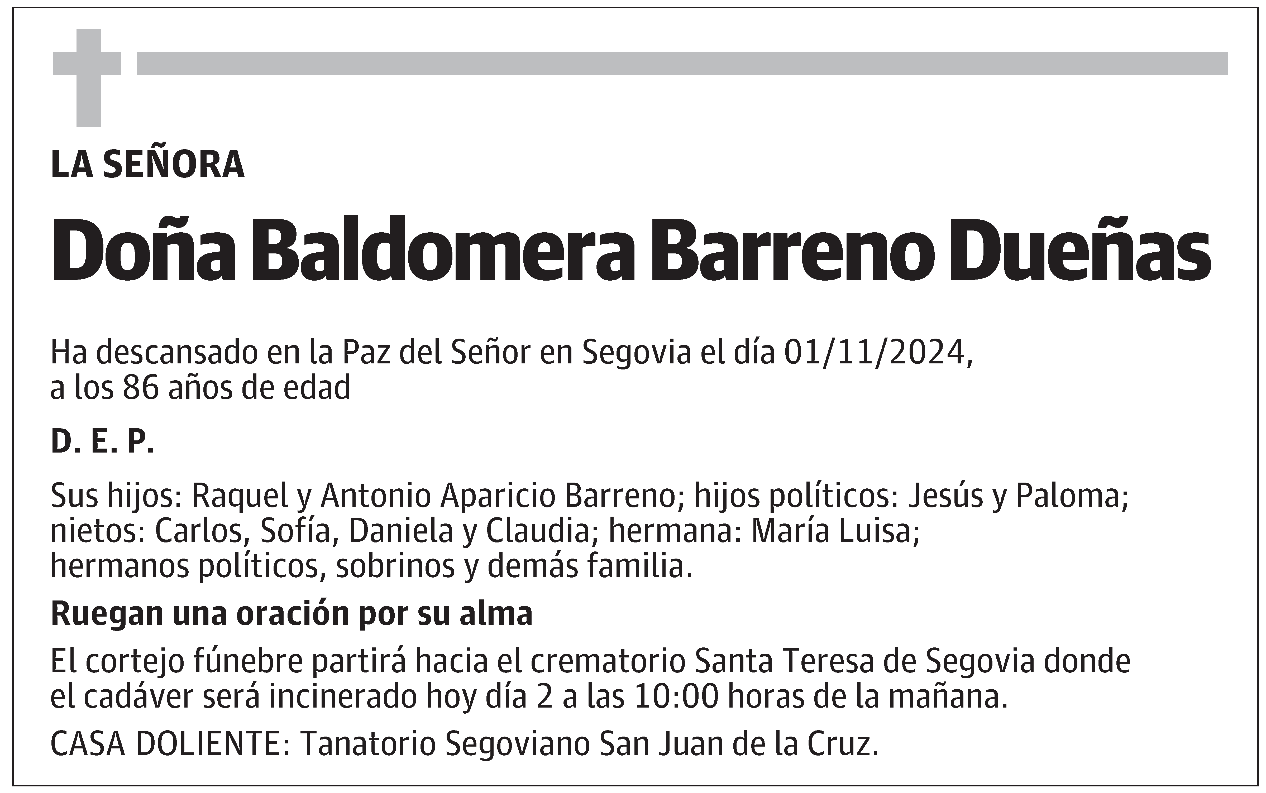 Baldomera Barreno Dueñas