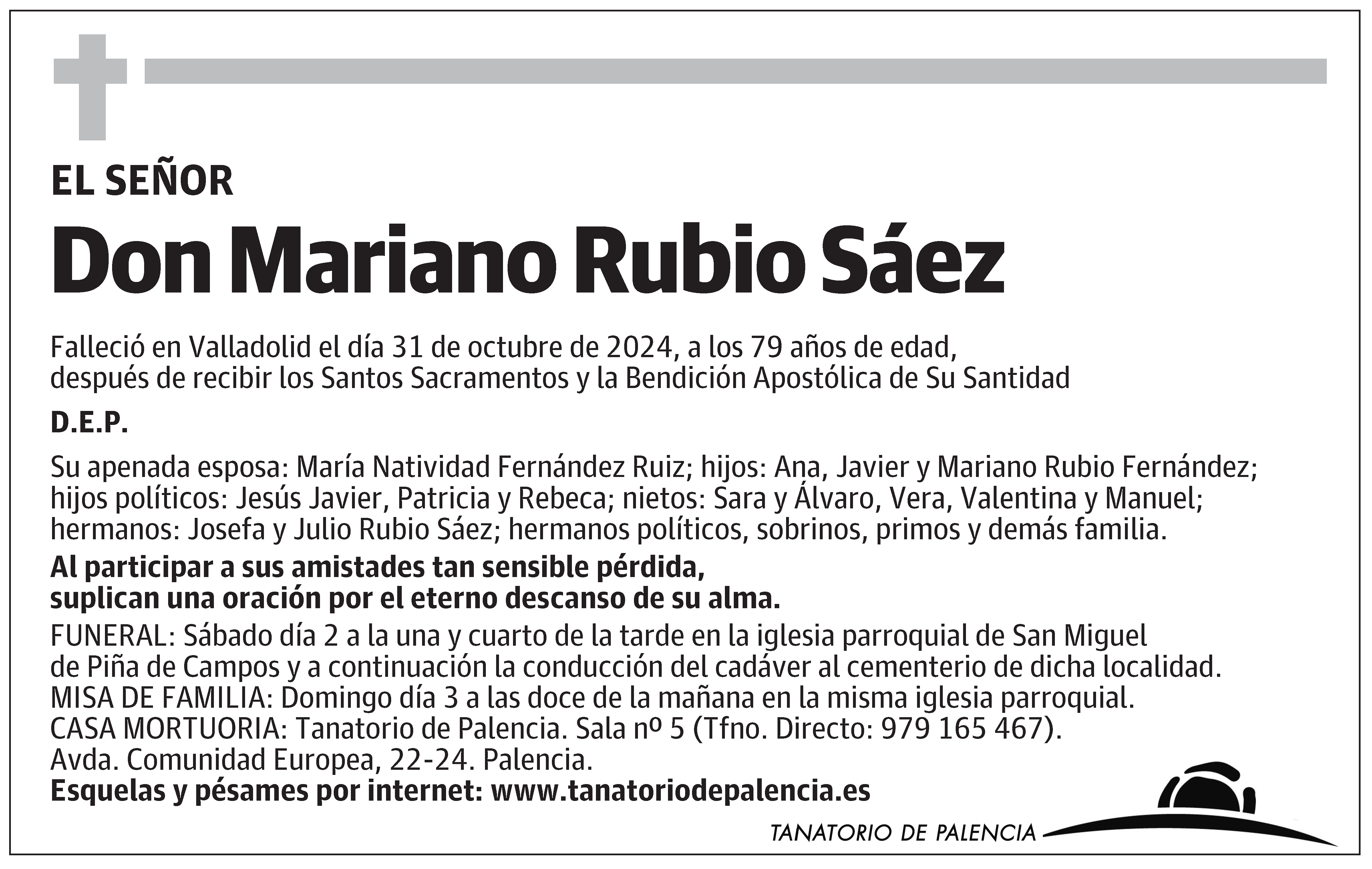 Mariano Rubio Sáez