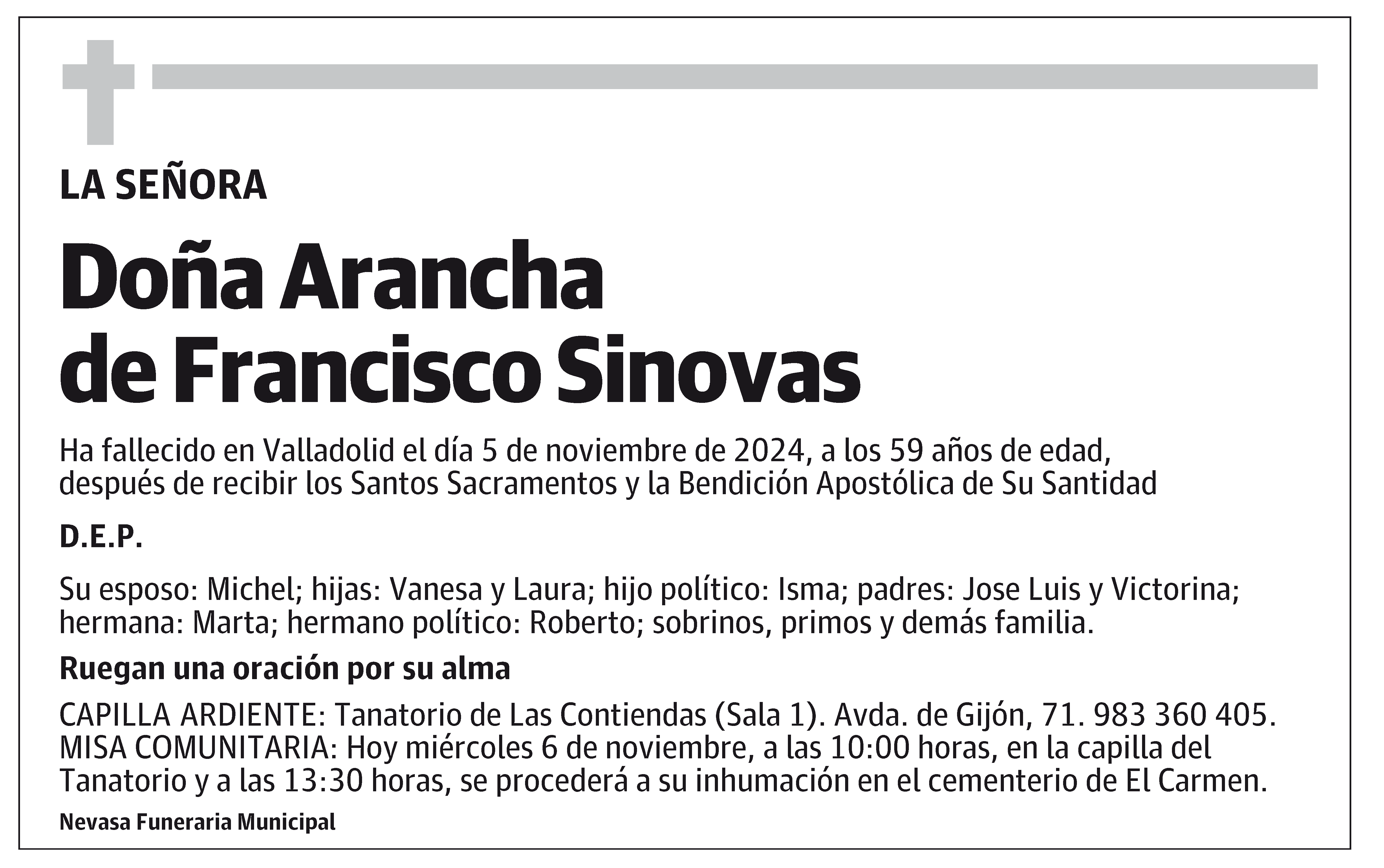 Arancha de Francisco Sinovas