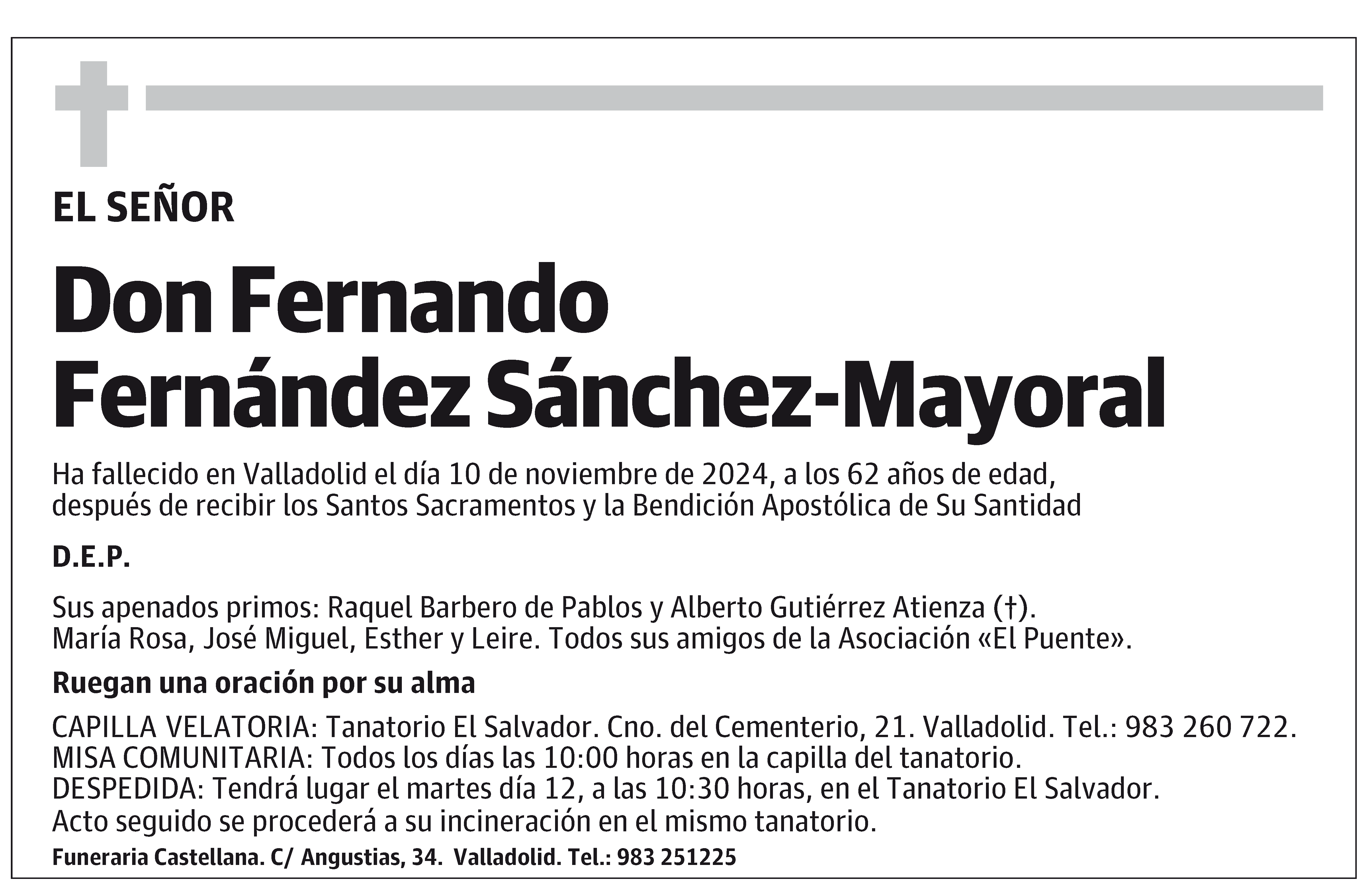 Fernando Fernández Sánchez-Mayoral