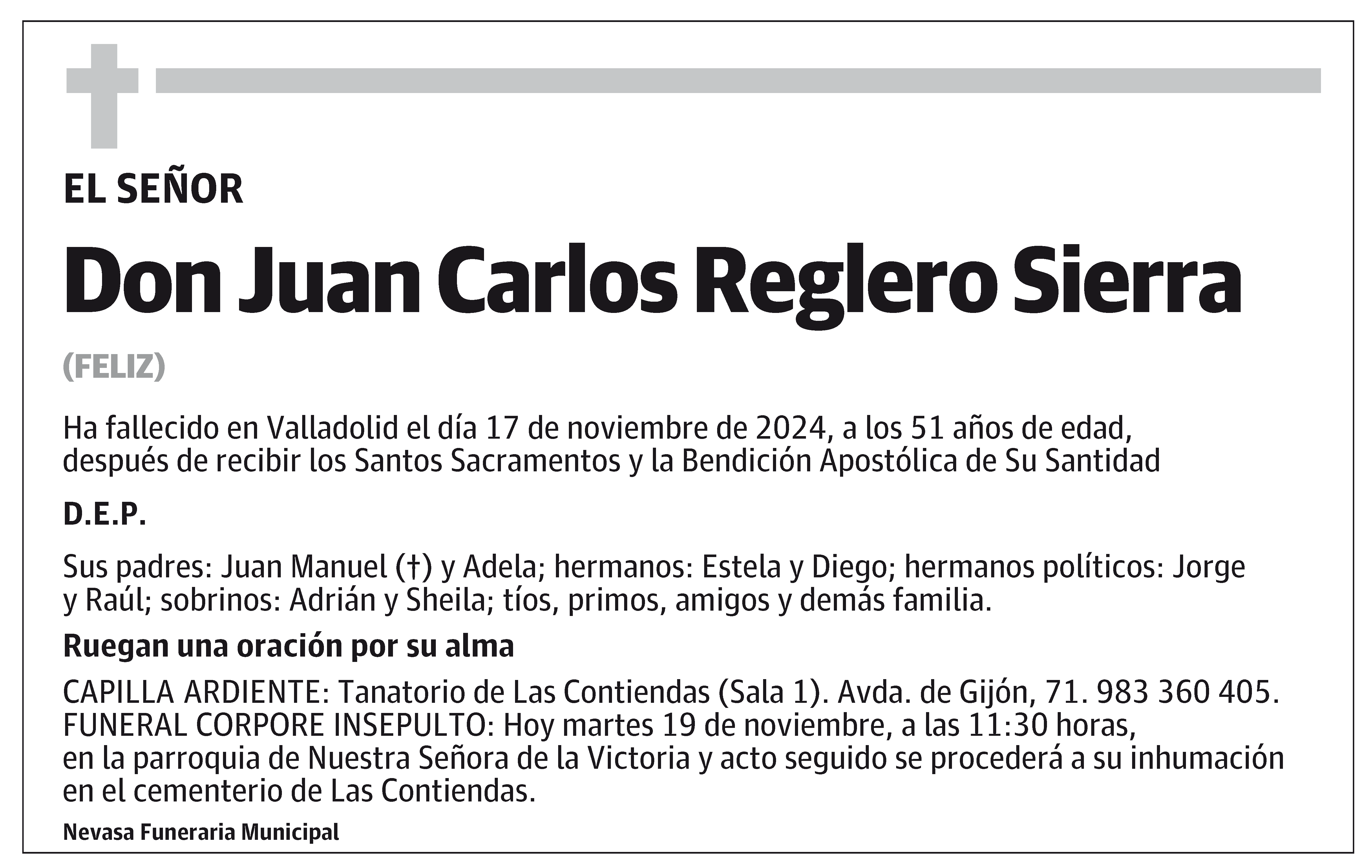 Juan Carlos Reglero Sierra