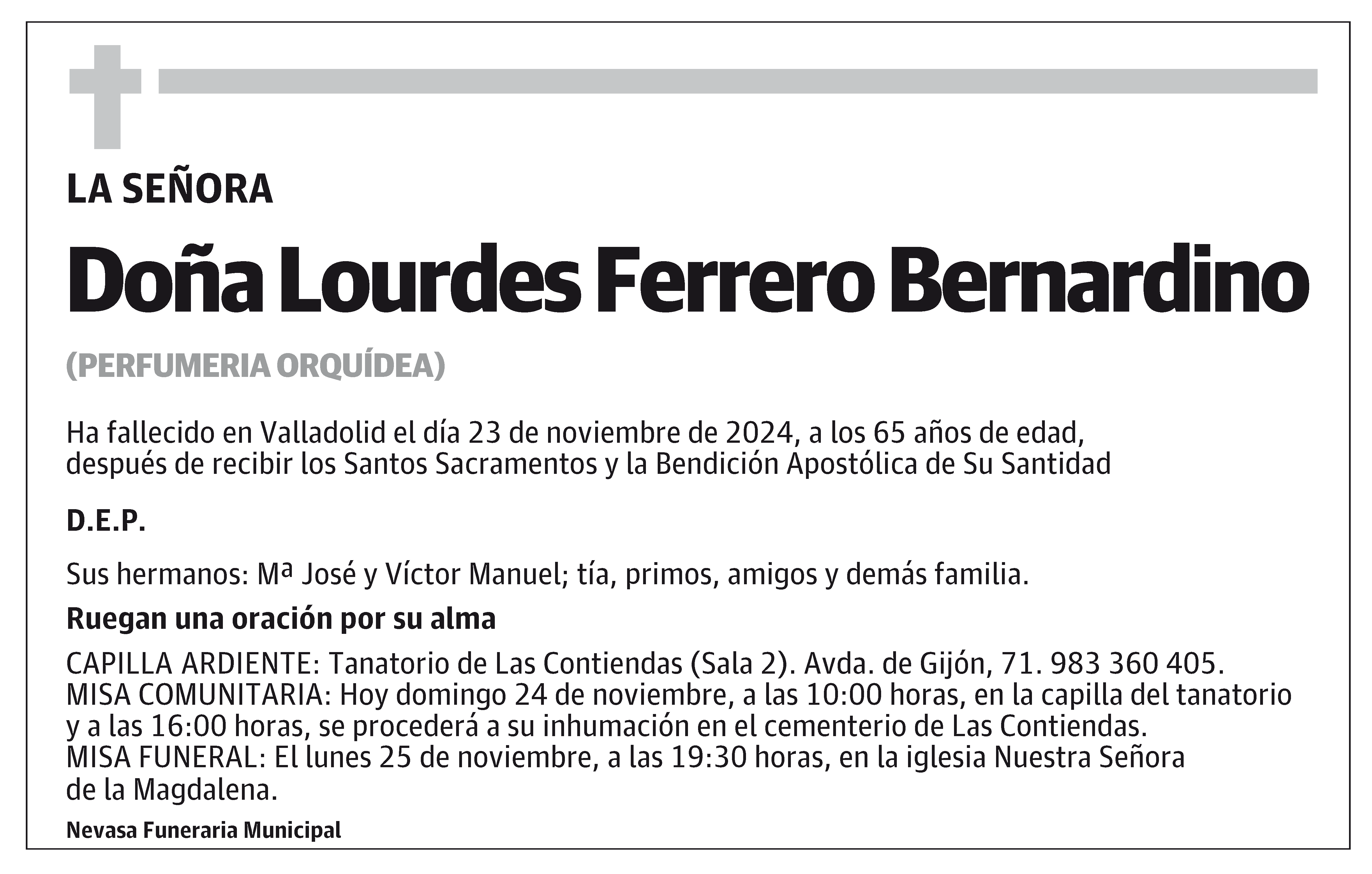 Lourdes Ferrero Bernardino