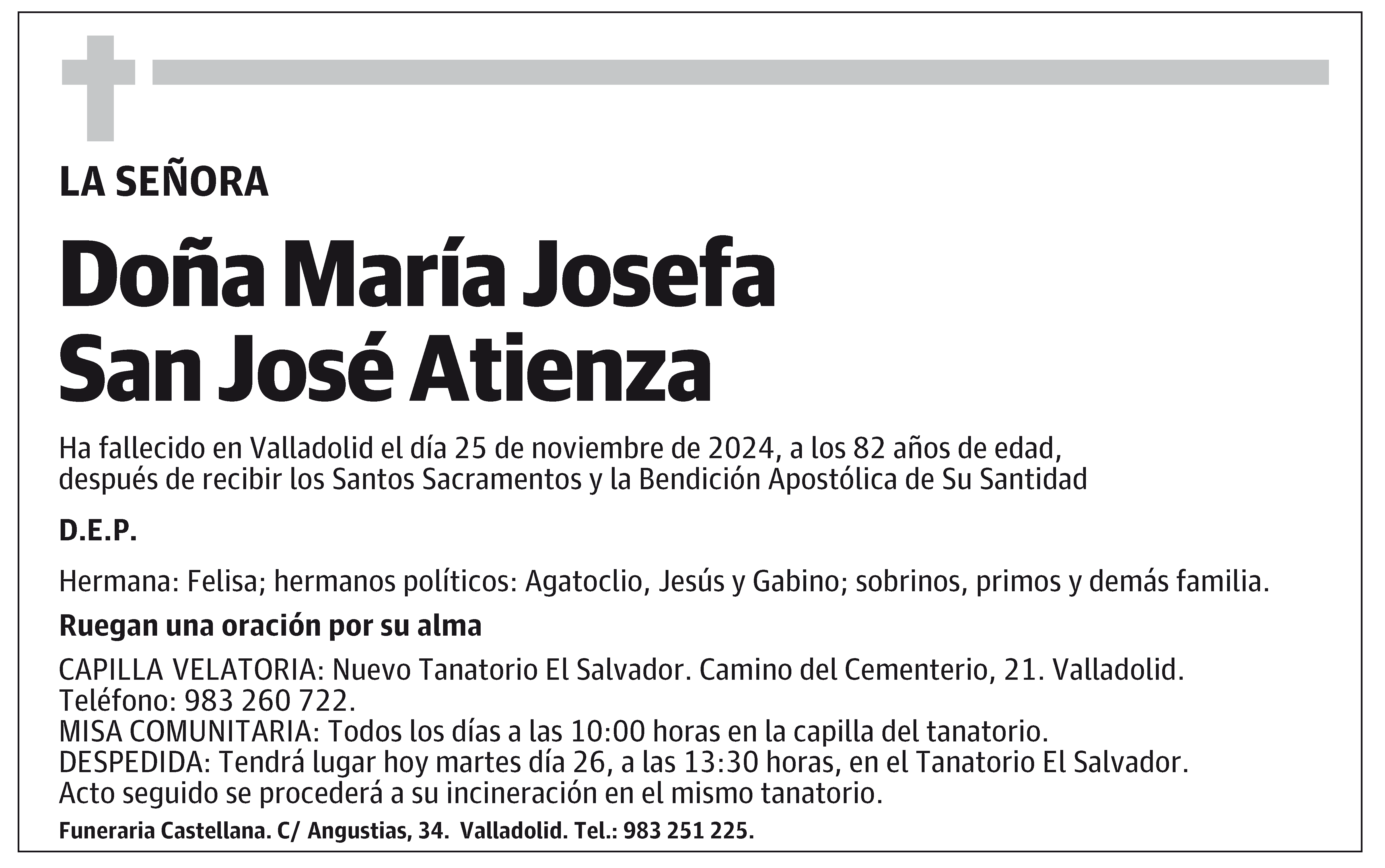 María Josefa San José Atienza