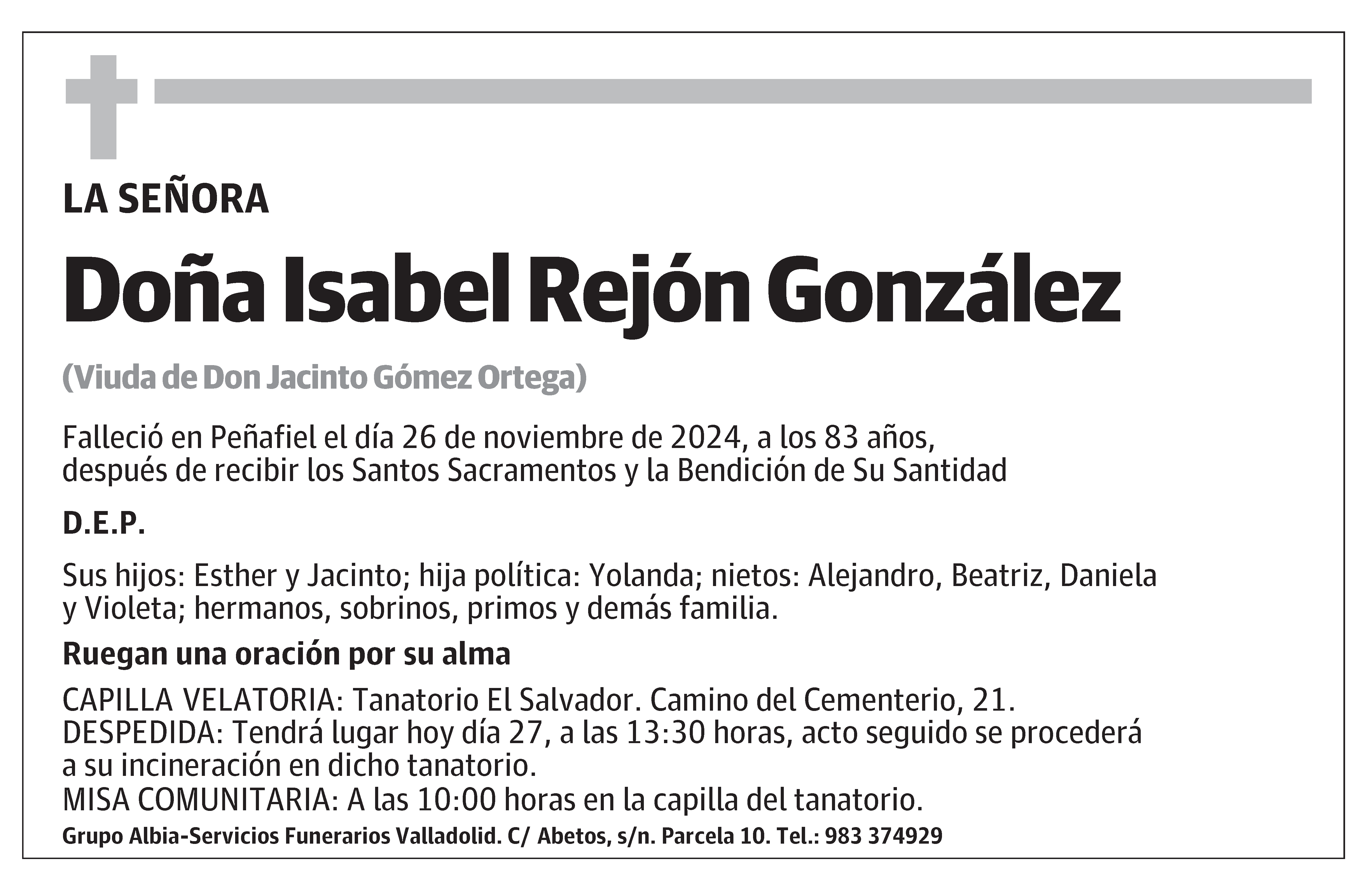 Isabel Rejón González