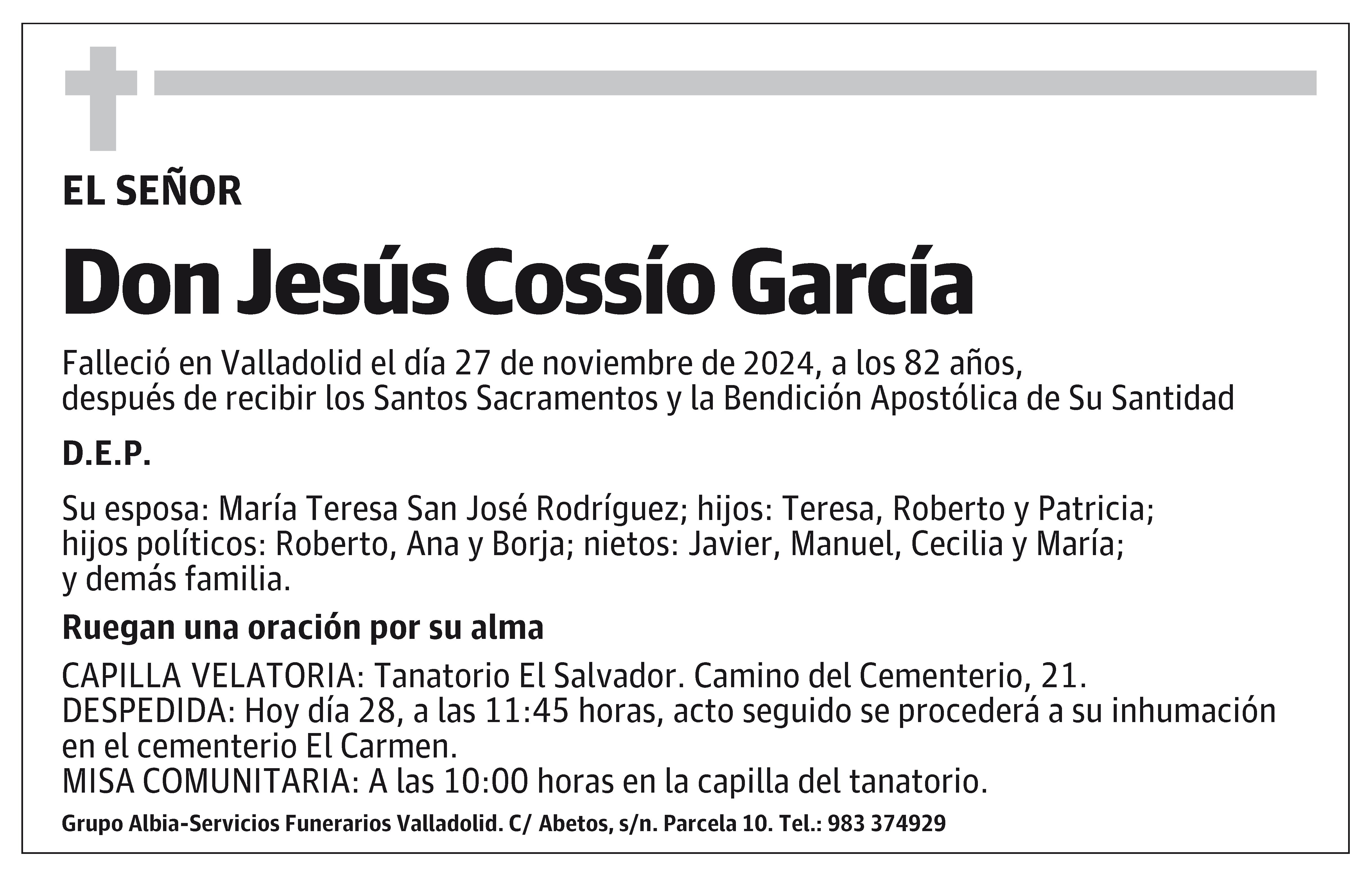 Jesús Cossío García