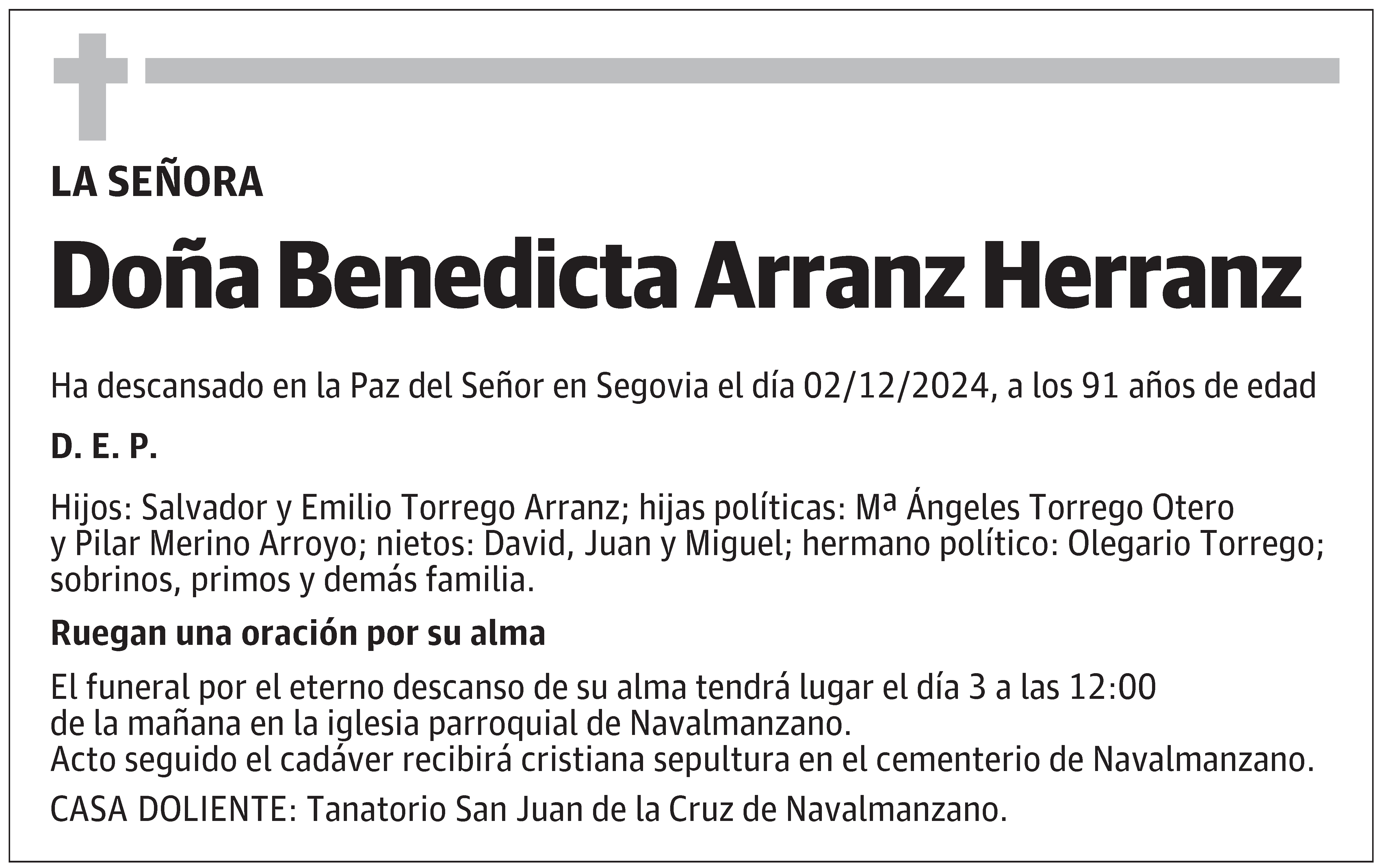 Benedicta Arranz Herranz