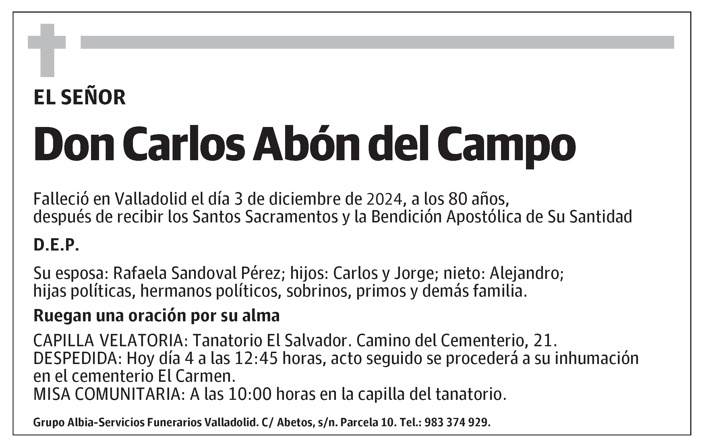 Carlos Abón del Campo