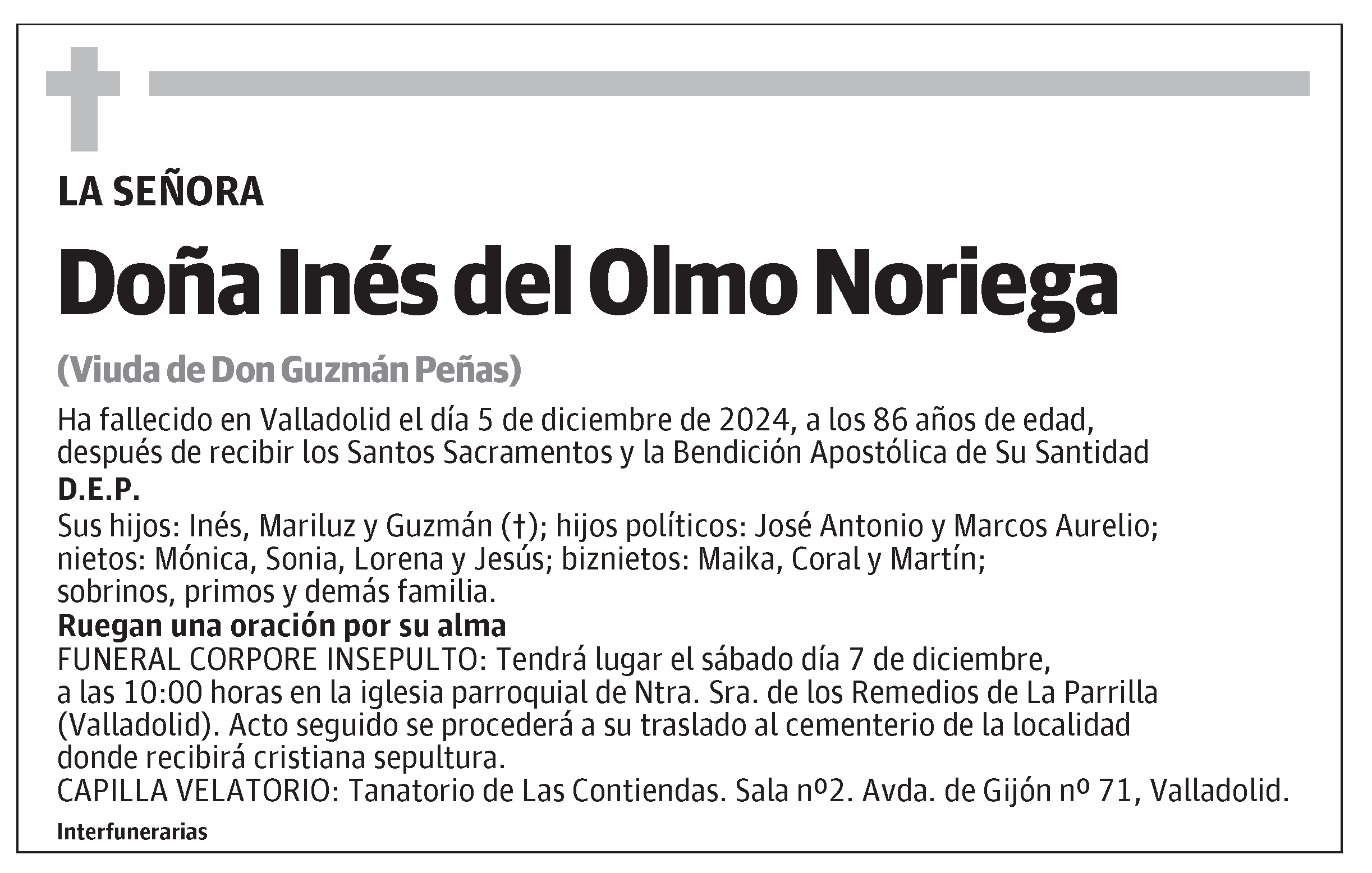 Inés del Olmo Noriega