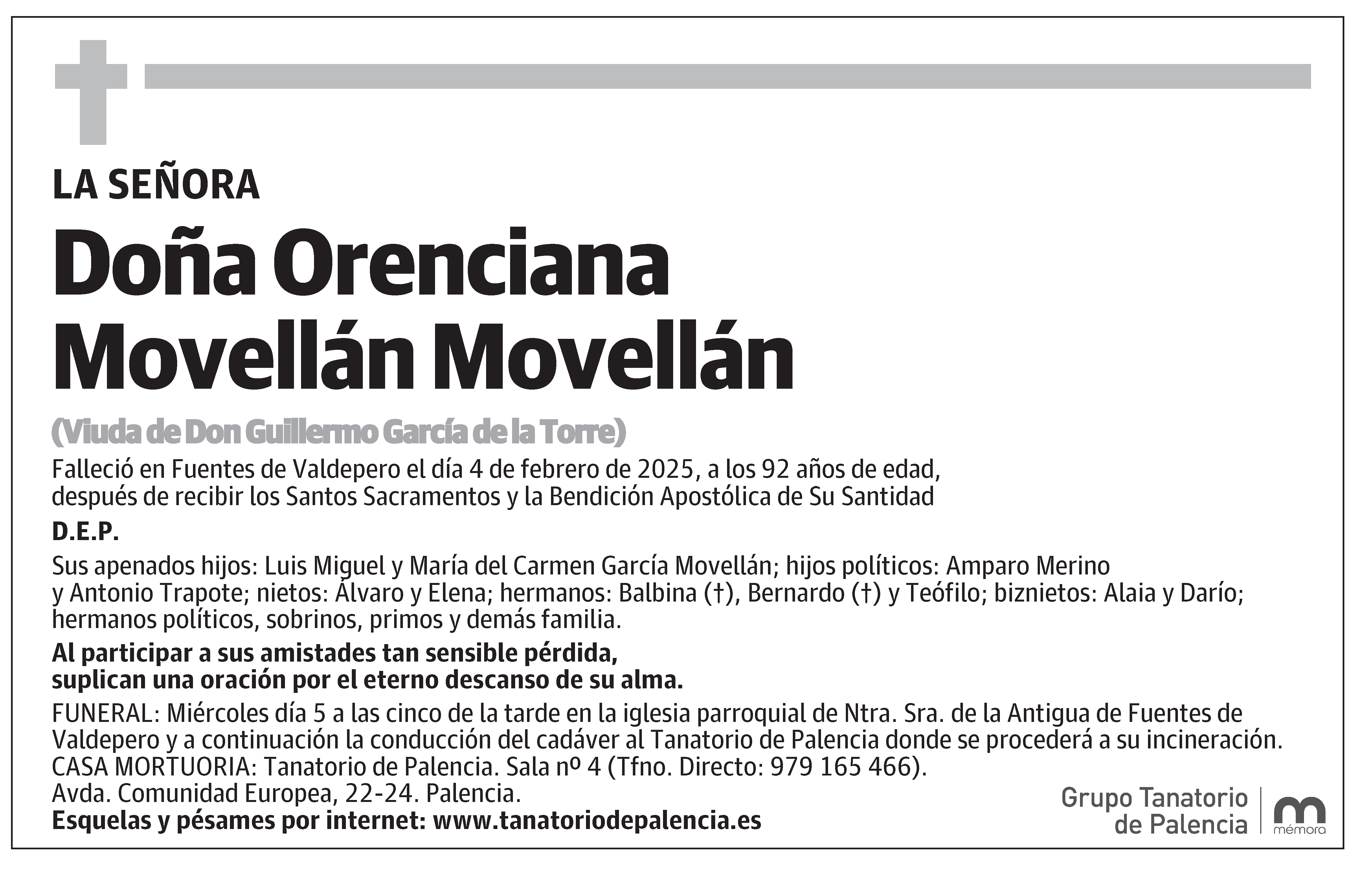 Orenciana Movellán Movellán