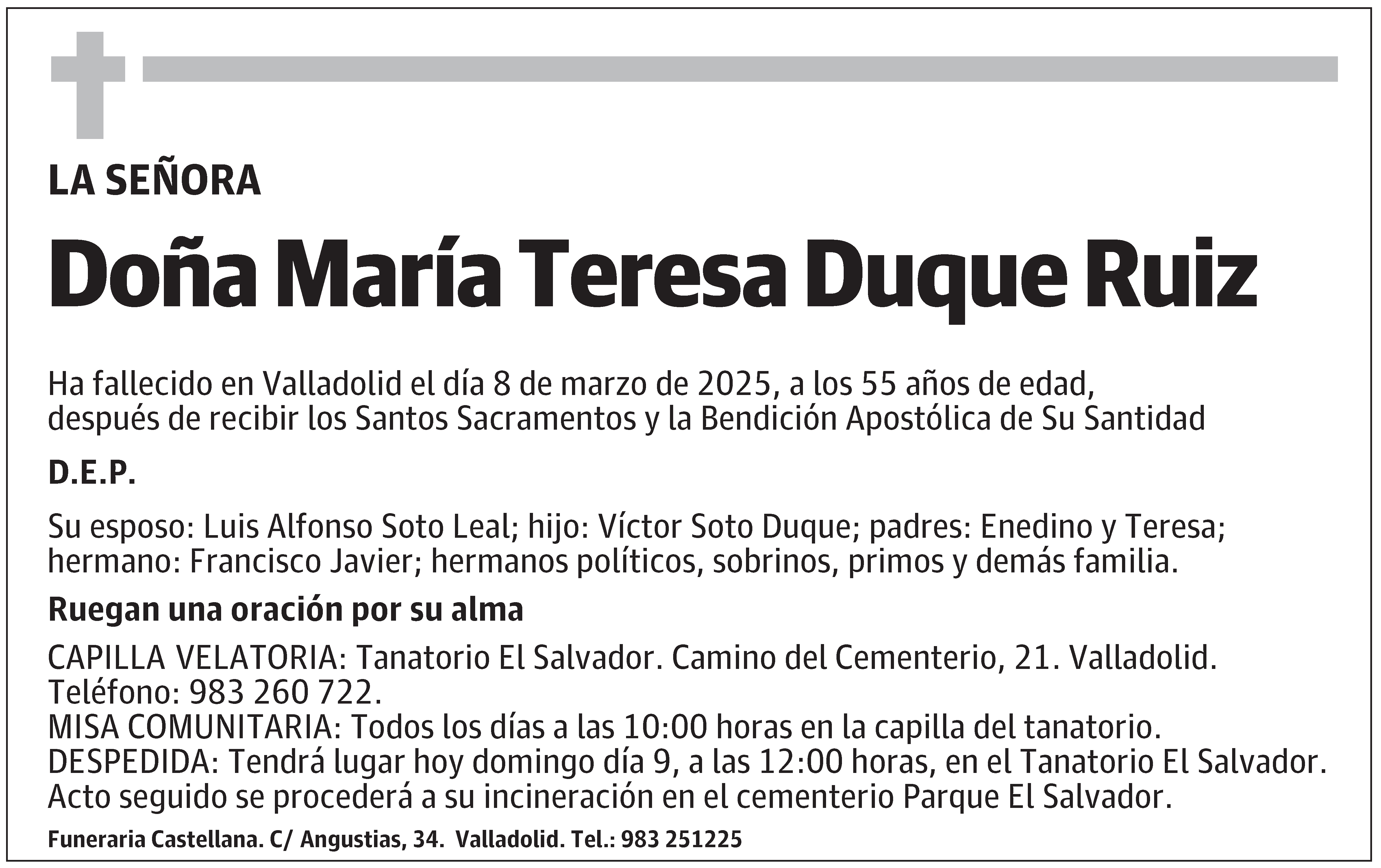 María Teresa Duque Ruiz