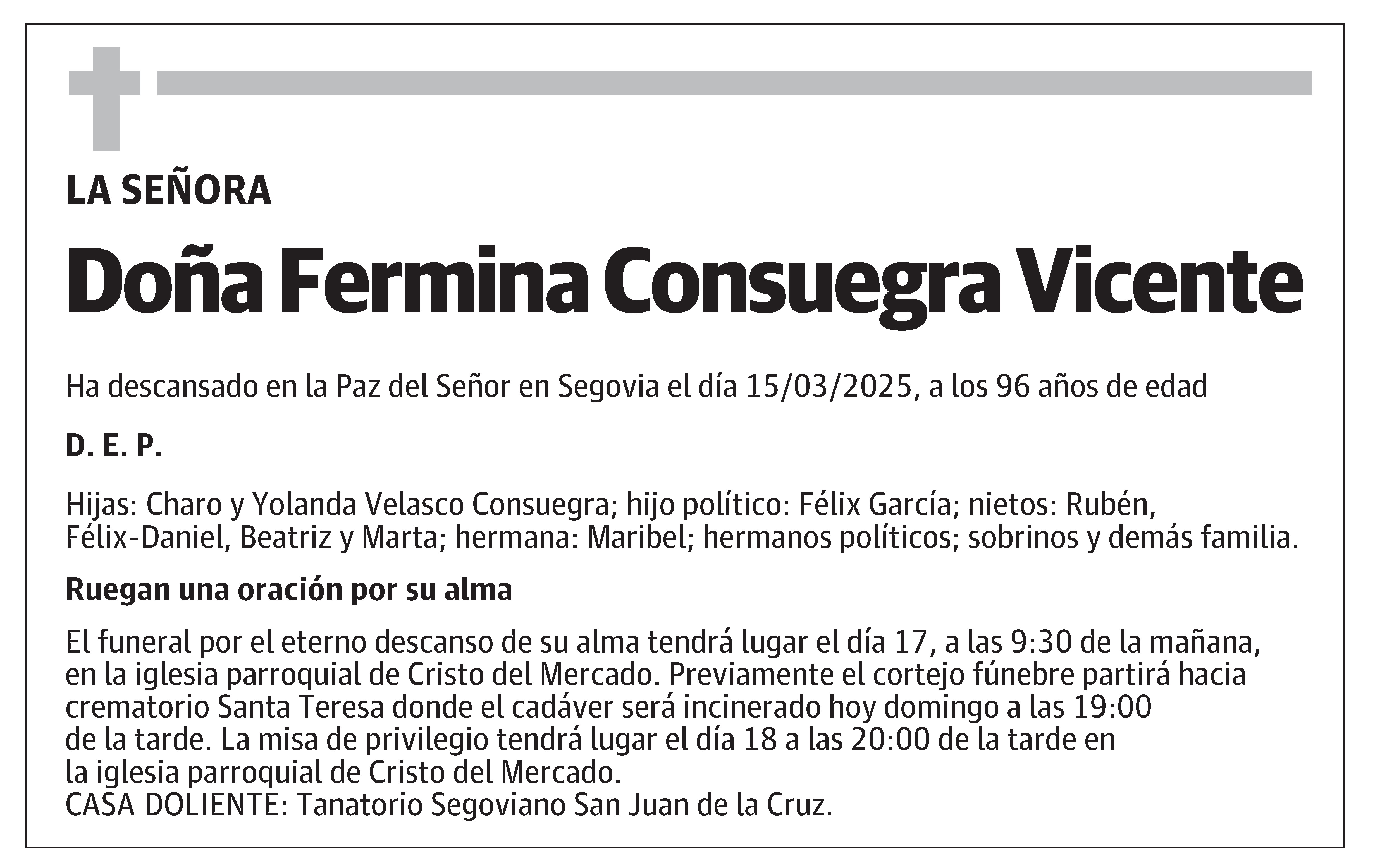 Fermina Consuegra Vicente