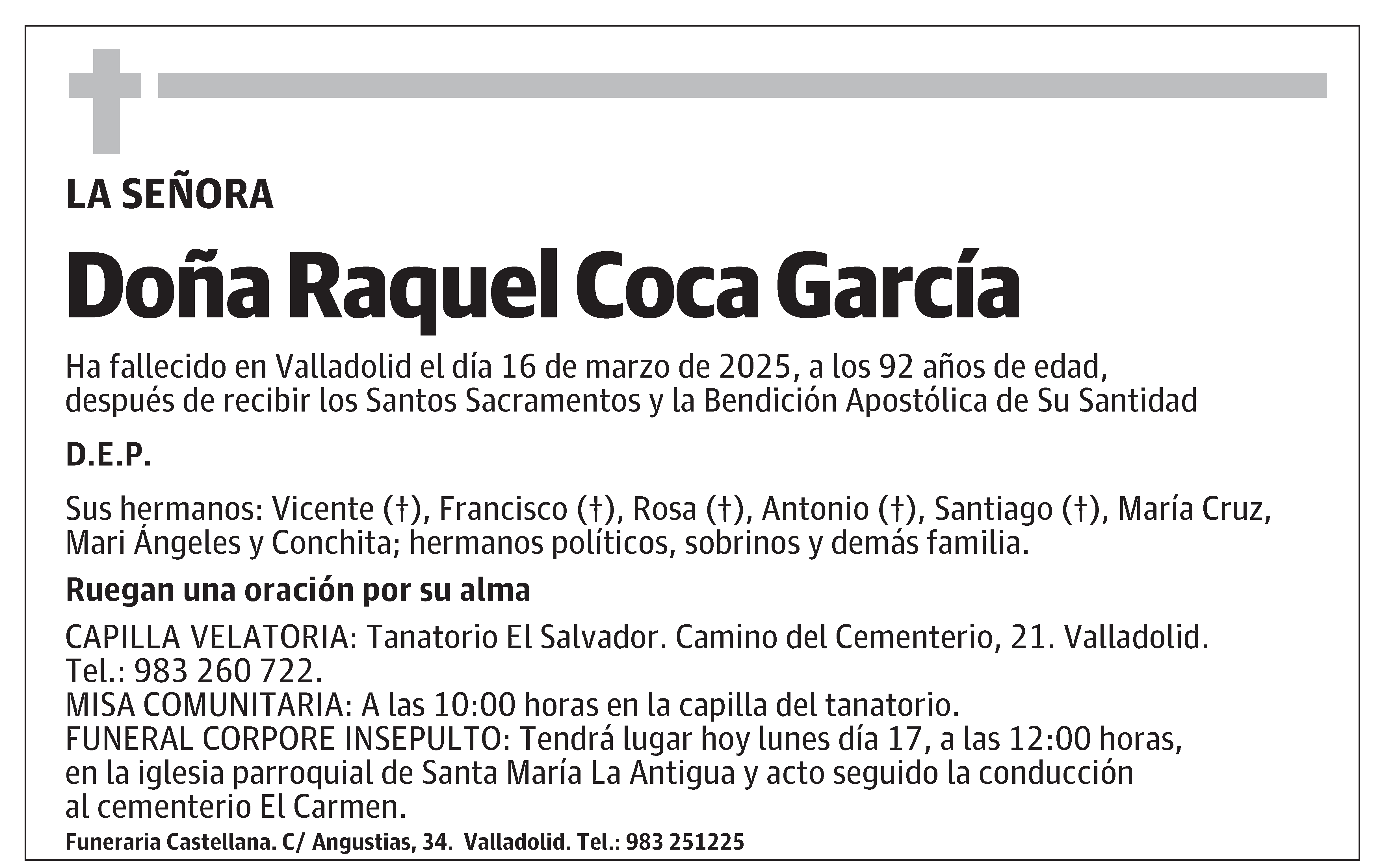 Raquel Coca García