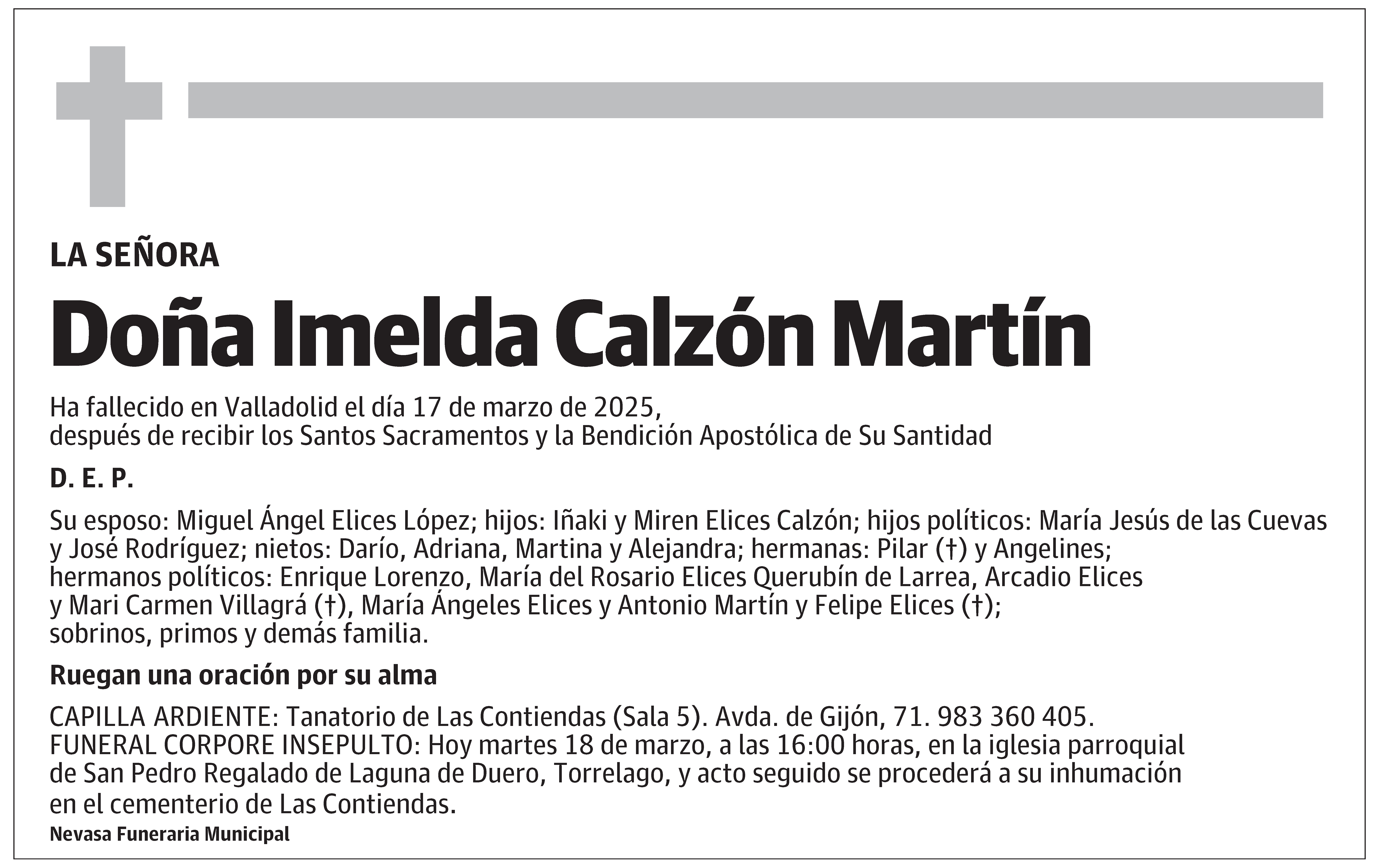 Imelda Calzón Martín