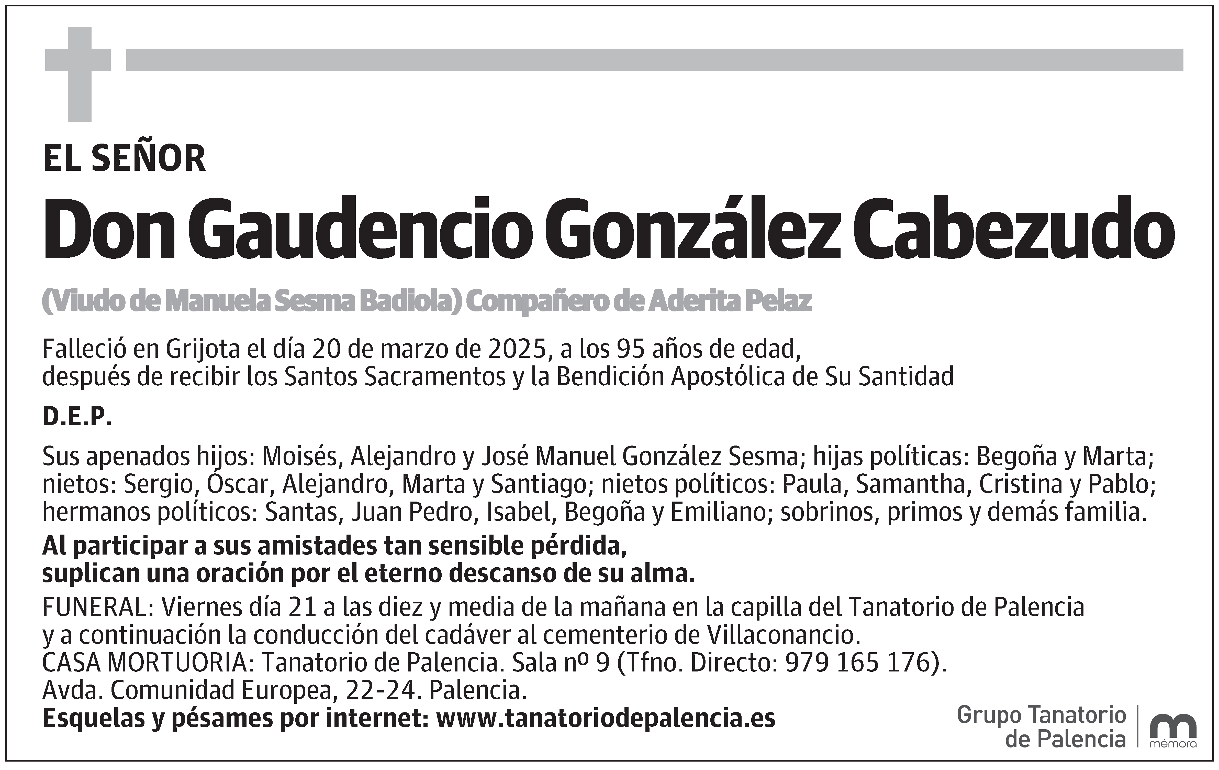 Gaudencio González Cabezudo