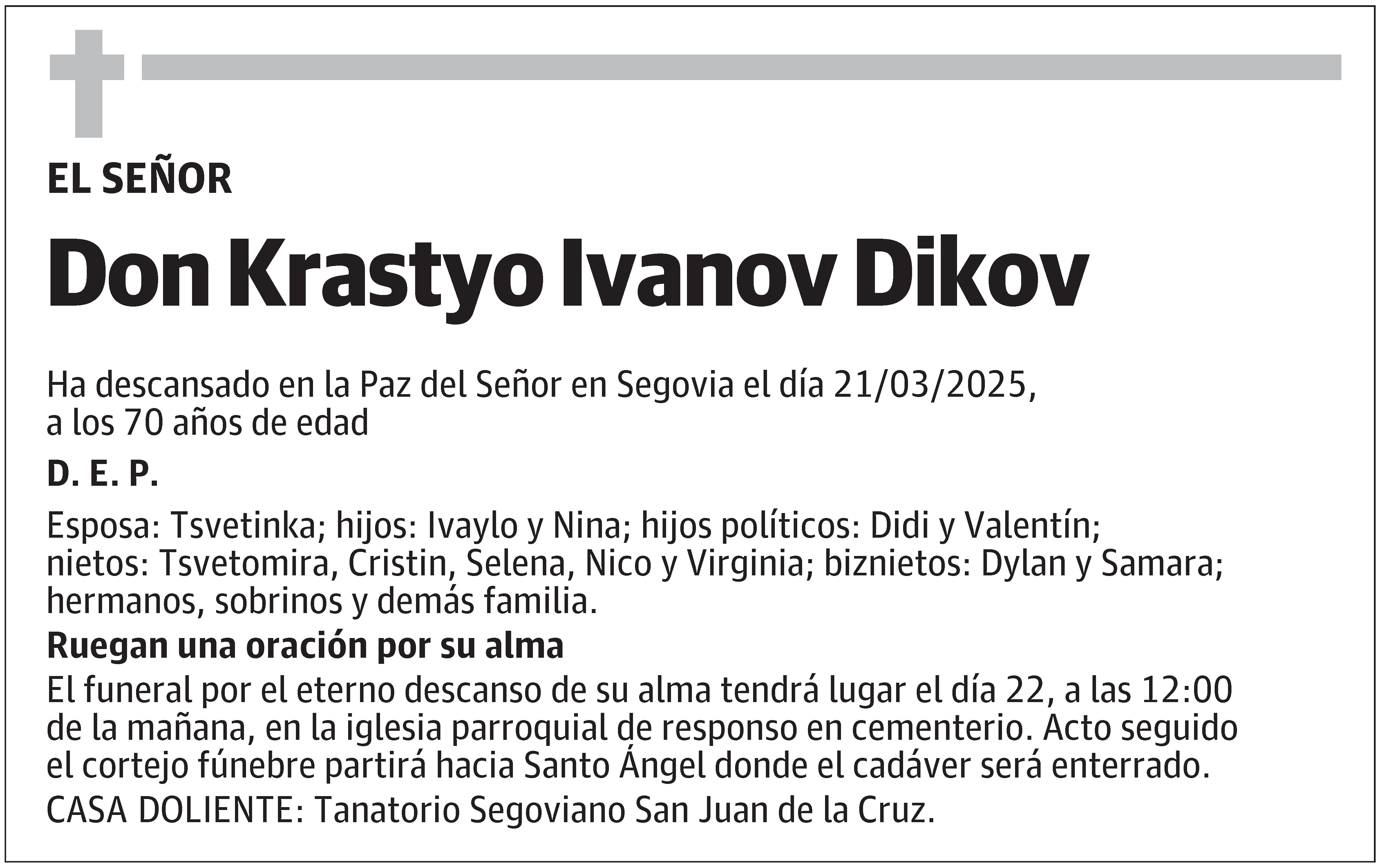 Krastyo Ivanov Dikov