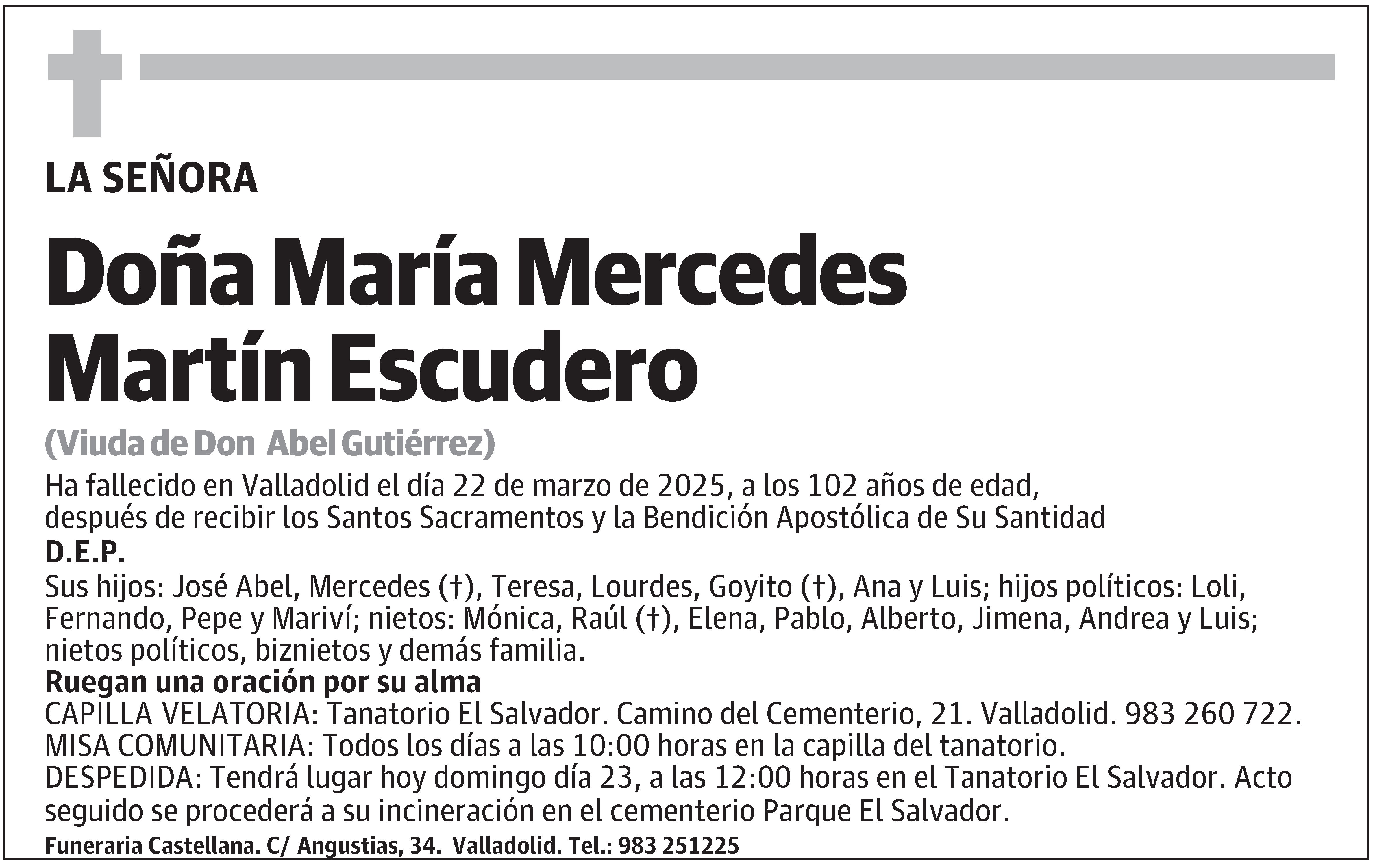 María Mercedes Martín Escudero