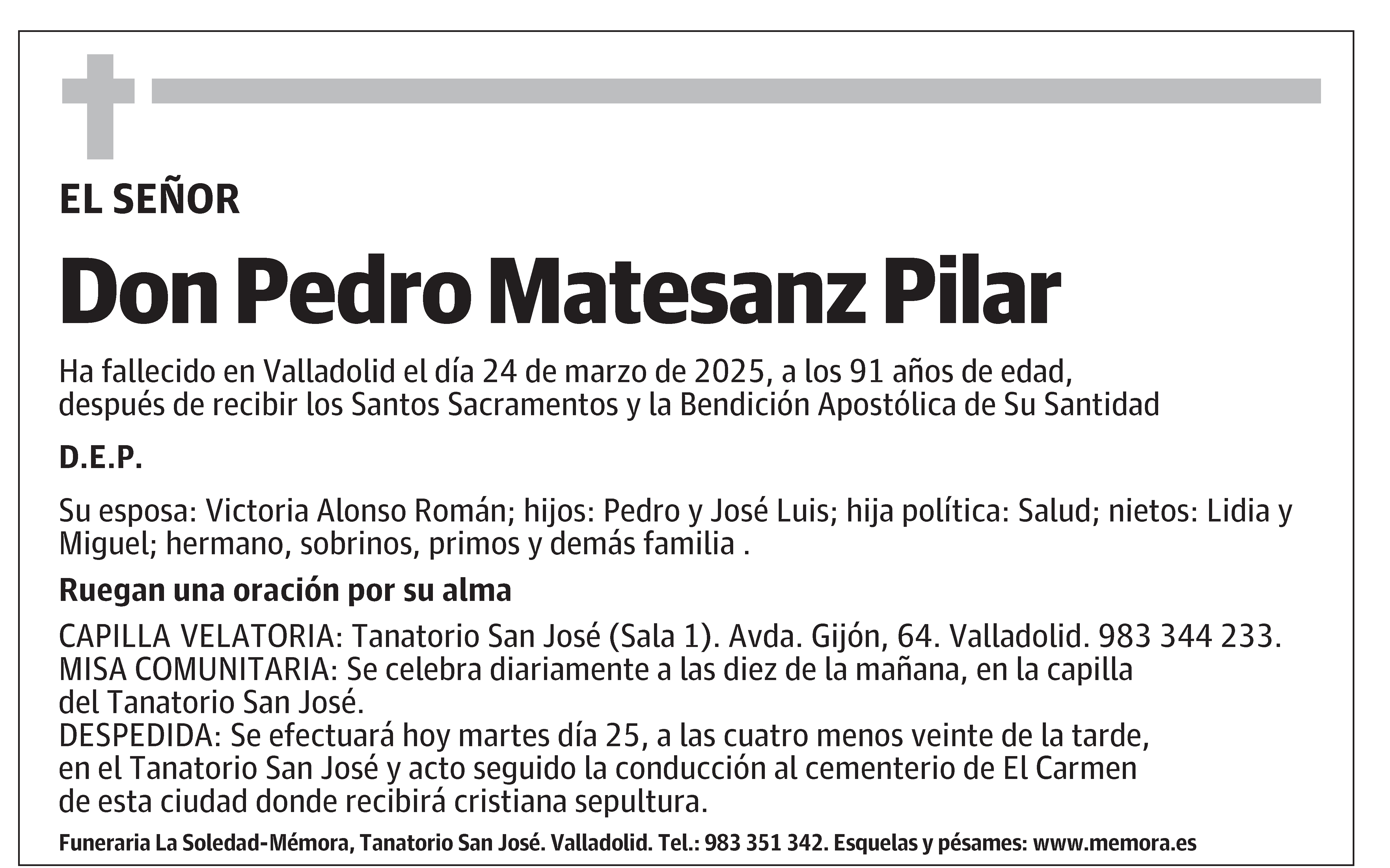 Pedro Matesanz Pilar