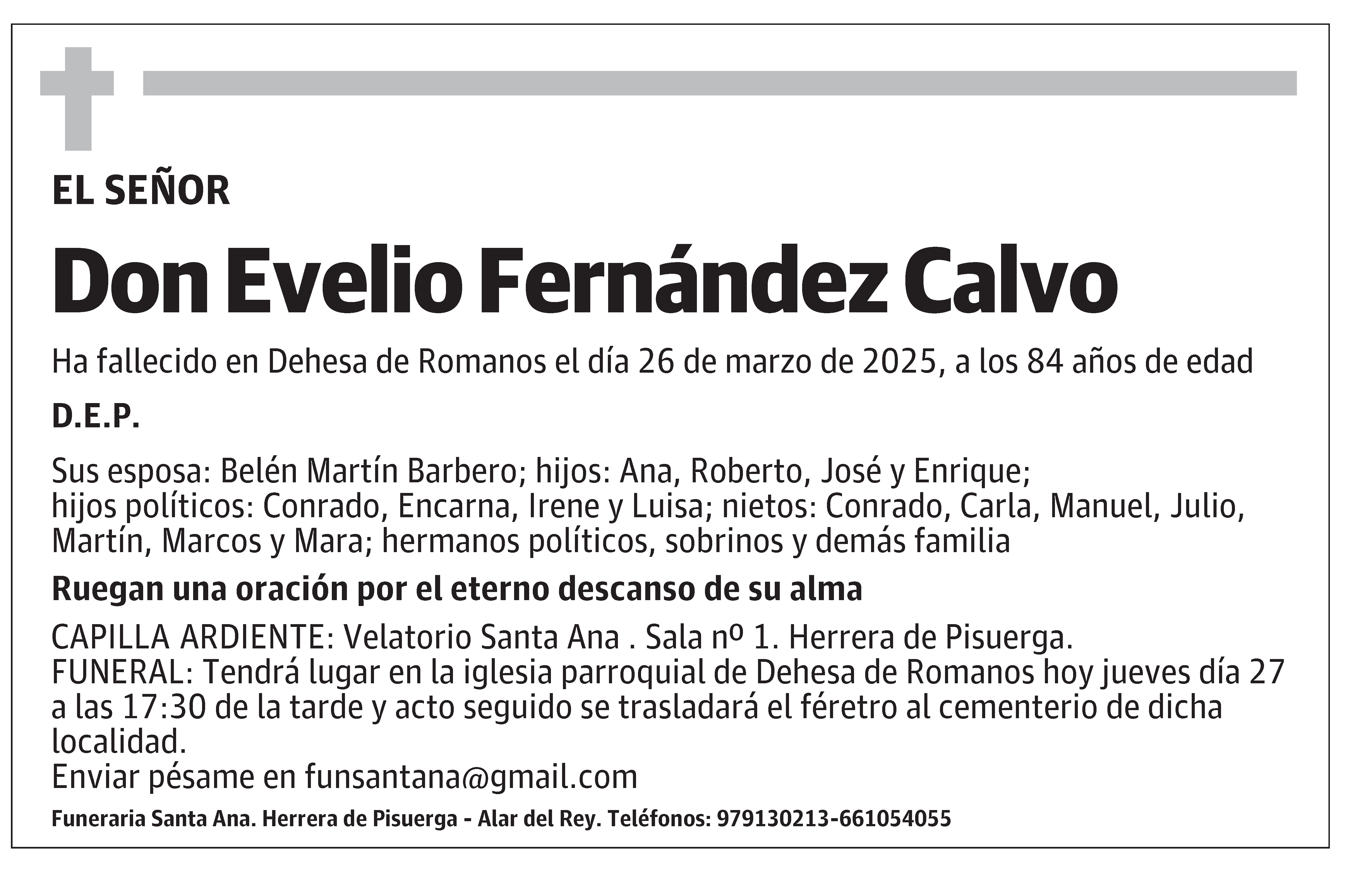 Evelio Fernández Calvo