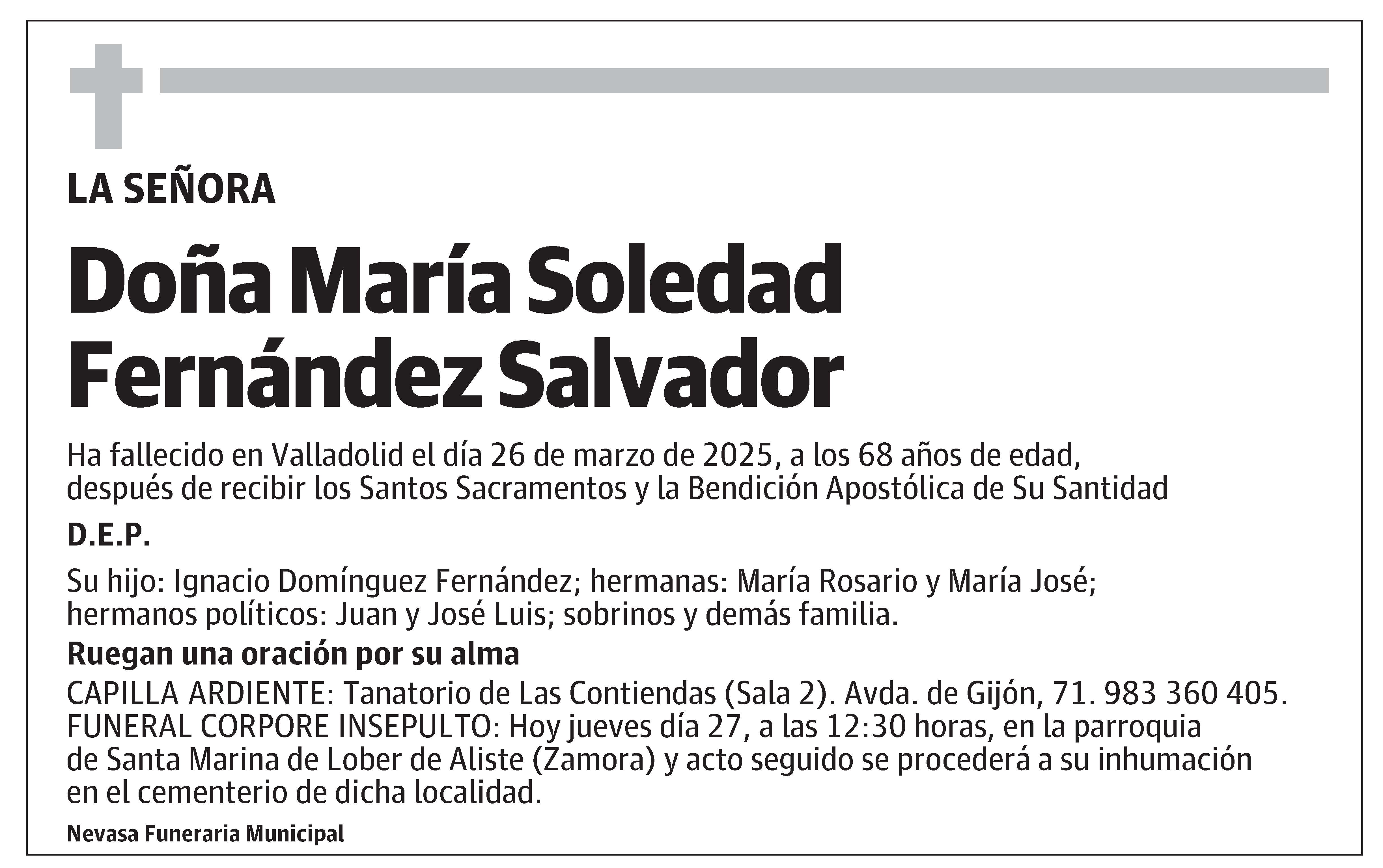 María Soledad Fernández Salvador