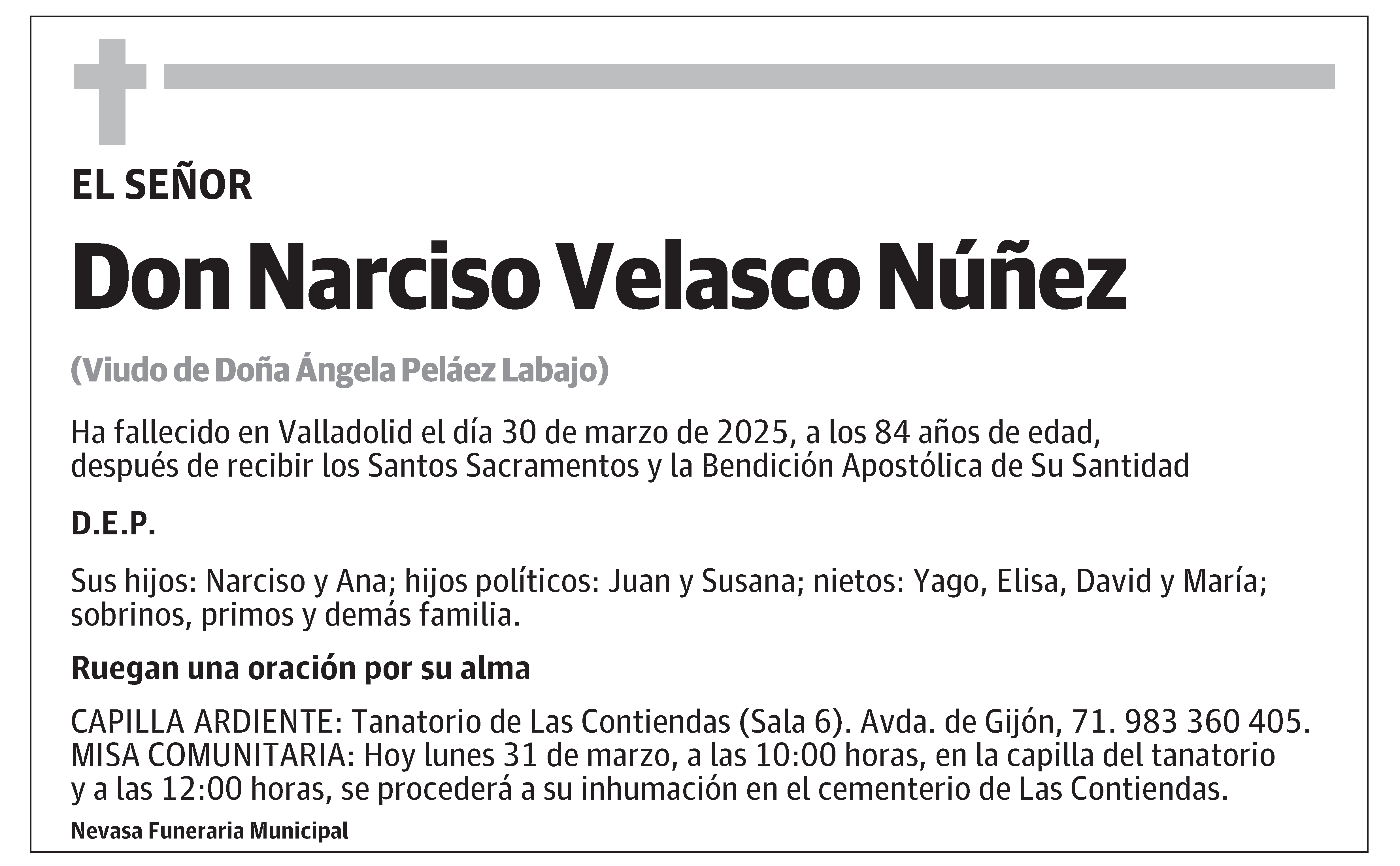 Narciso Velasco Núñez