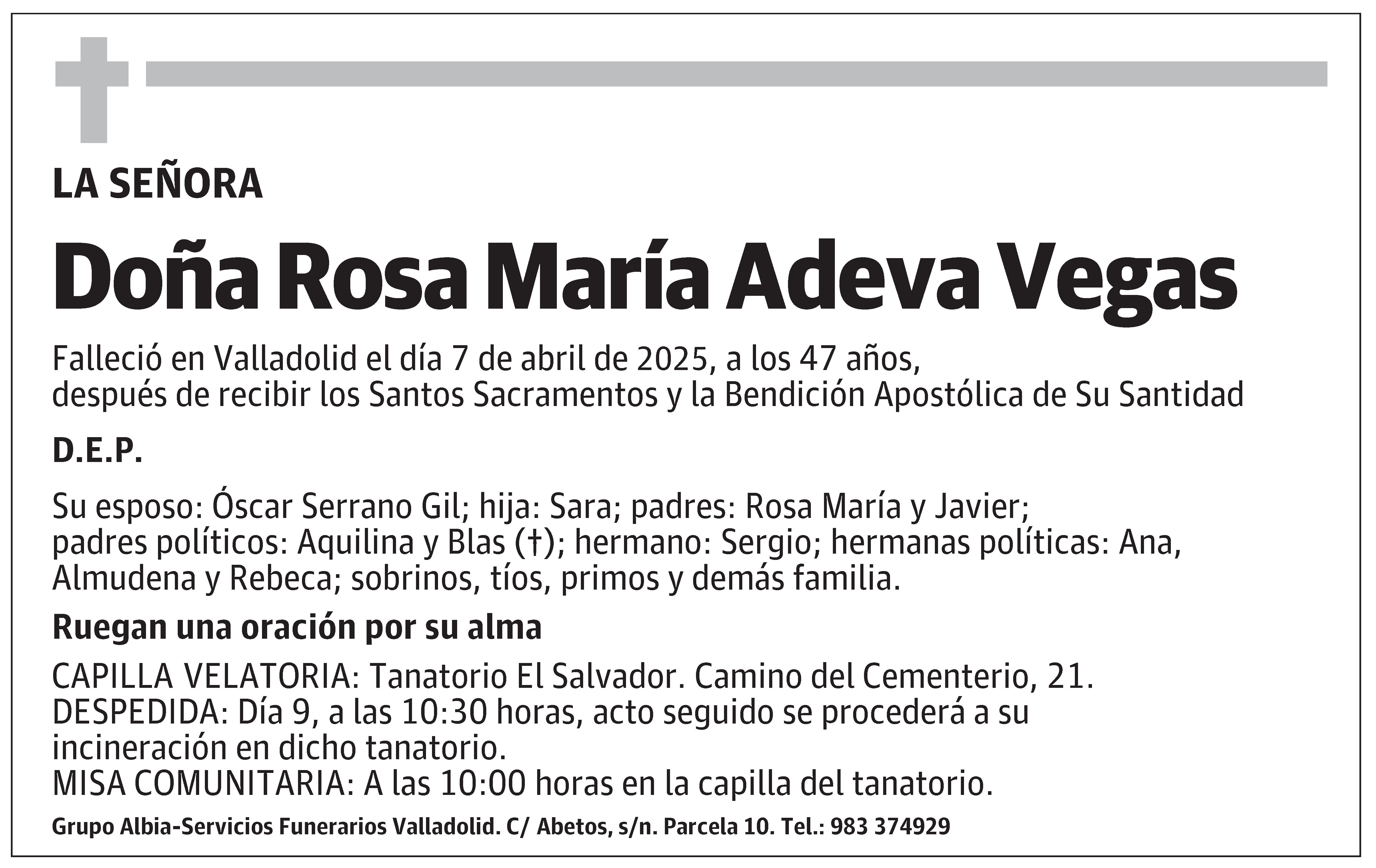 Rosa María Adeva Vegas