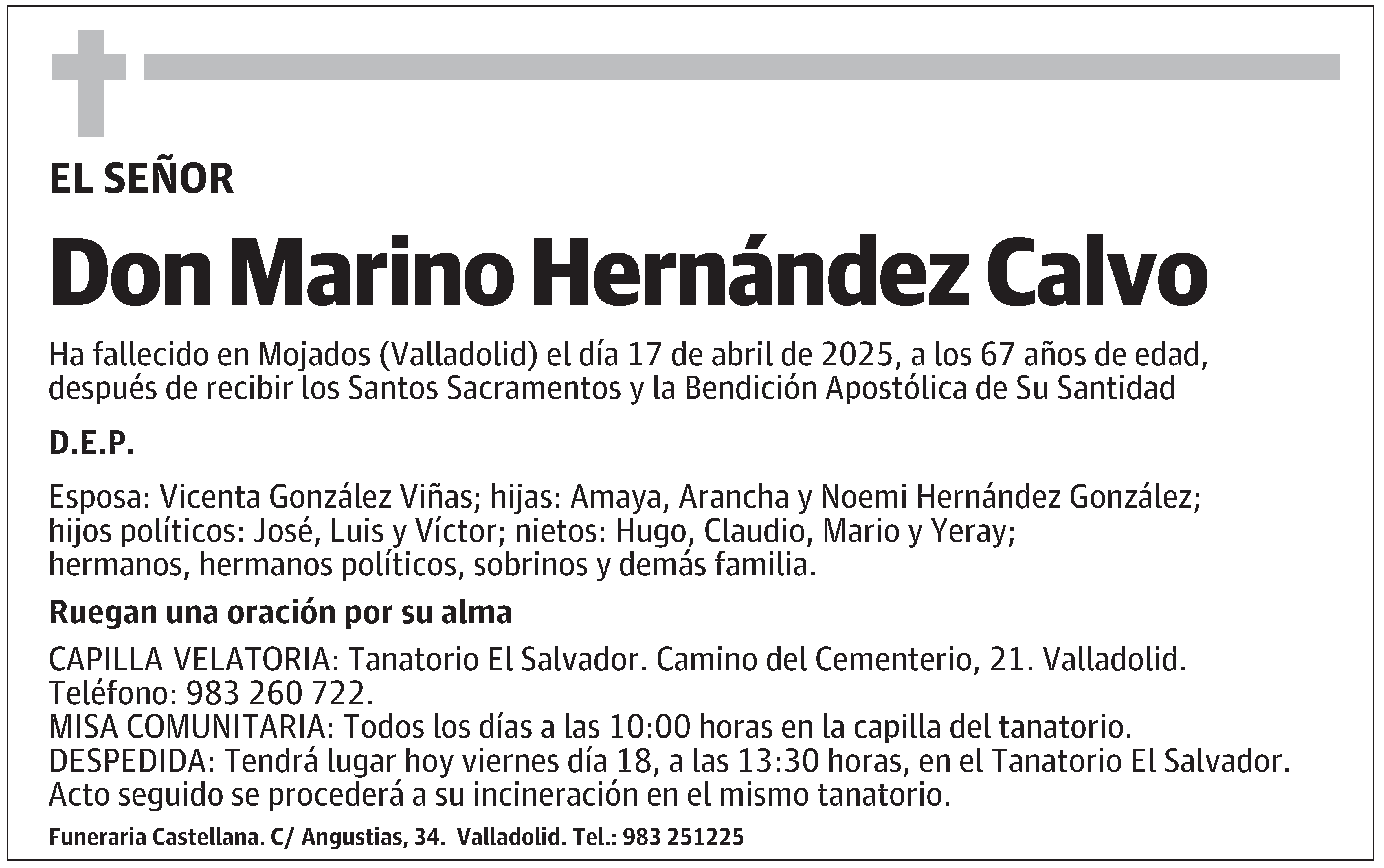 Marino Hernández Calvo