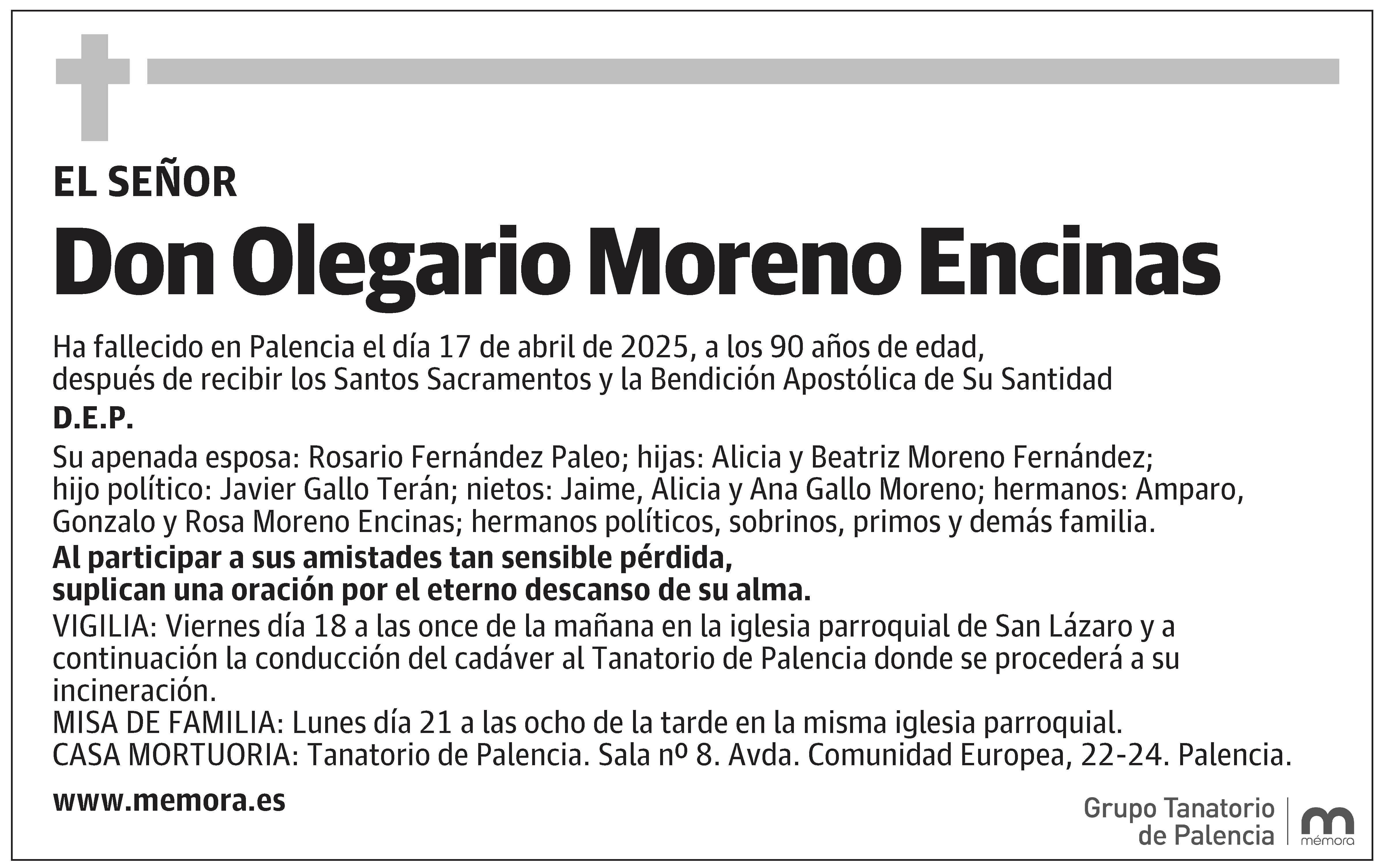 Olegario Moreno Encinas