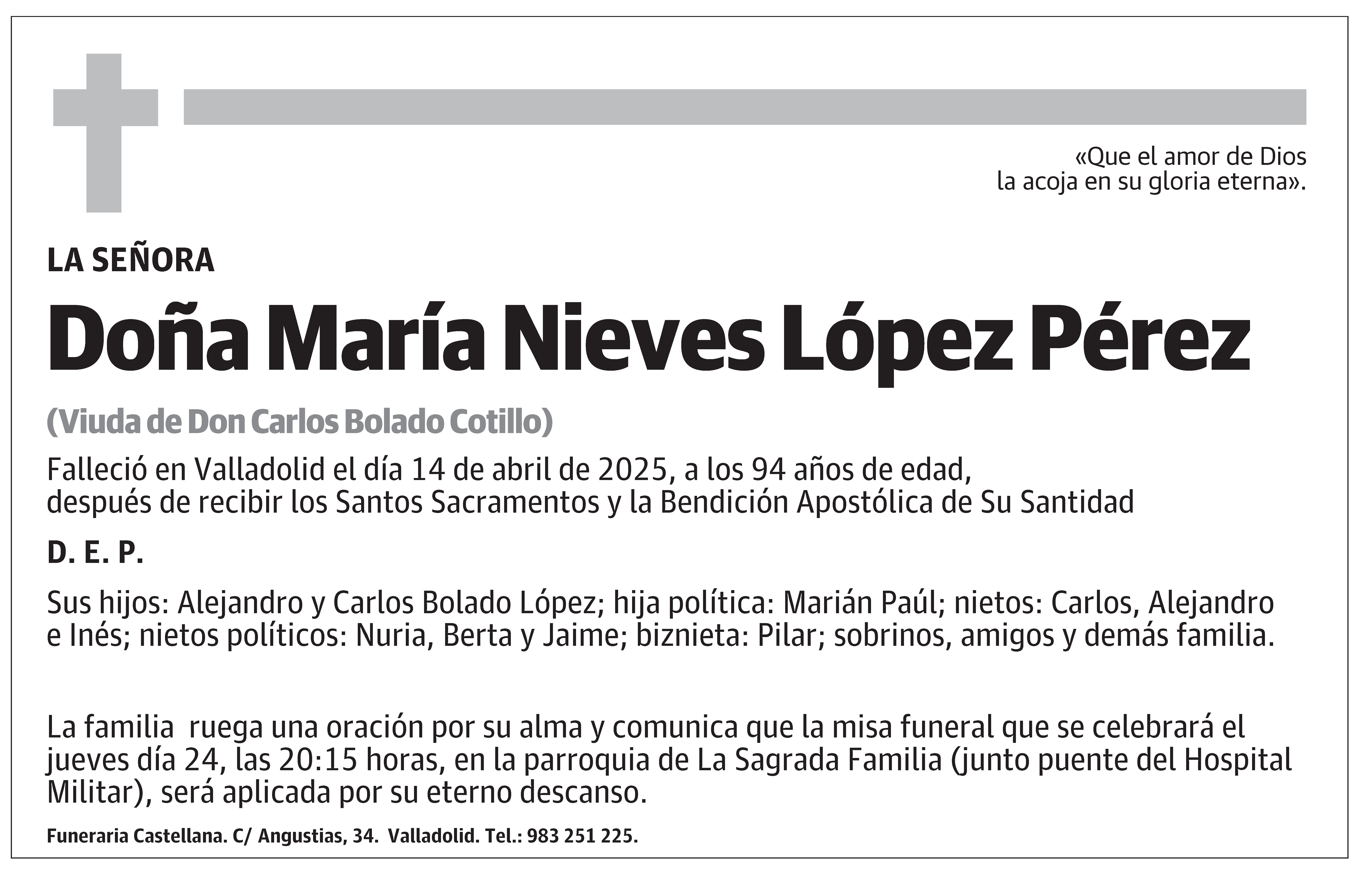 María Nieves López Pérez