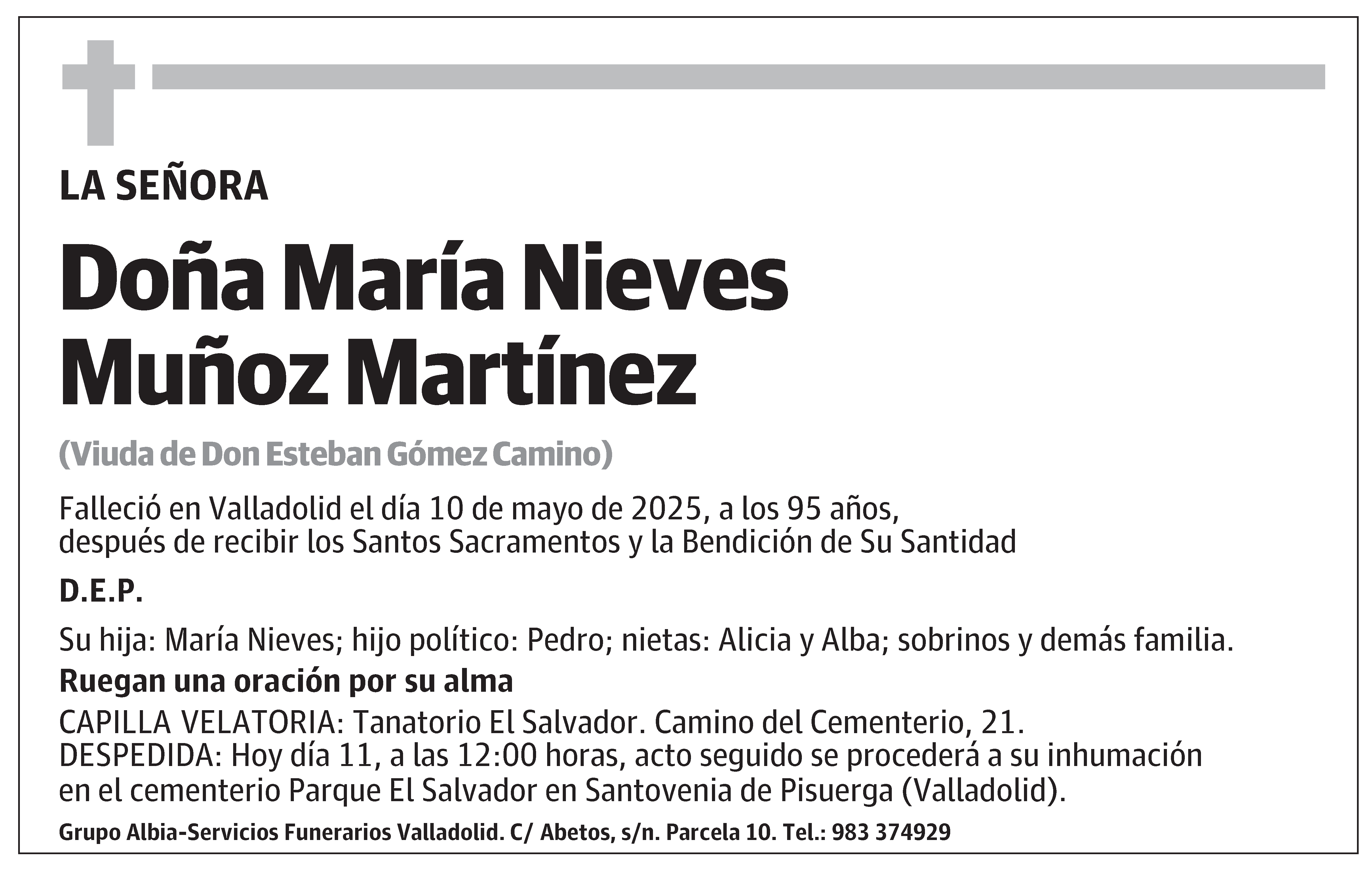 María Nieves Muñoz Martínez