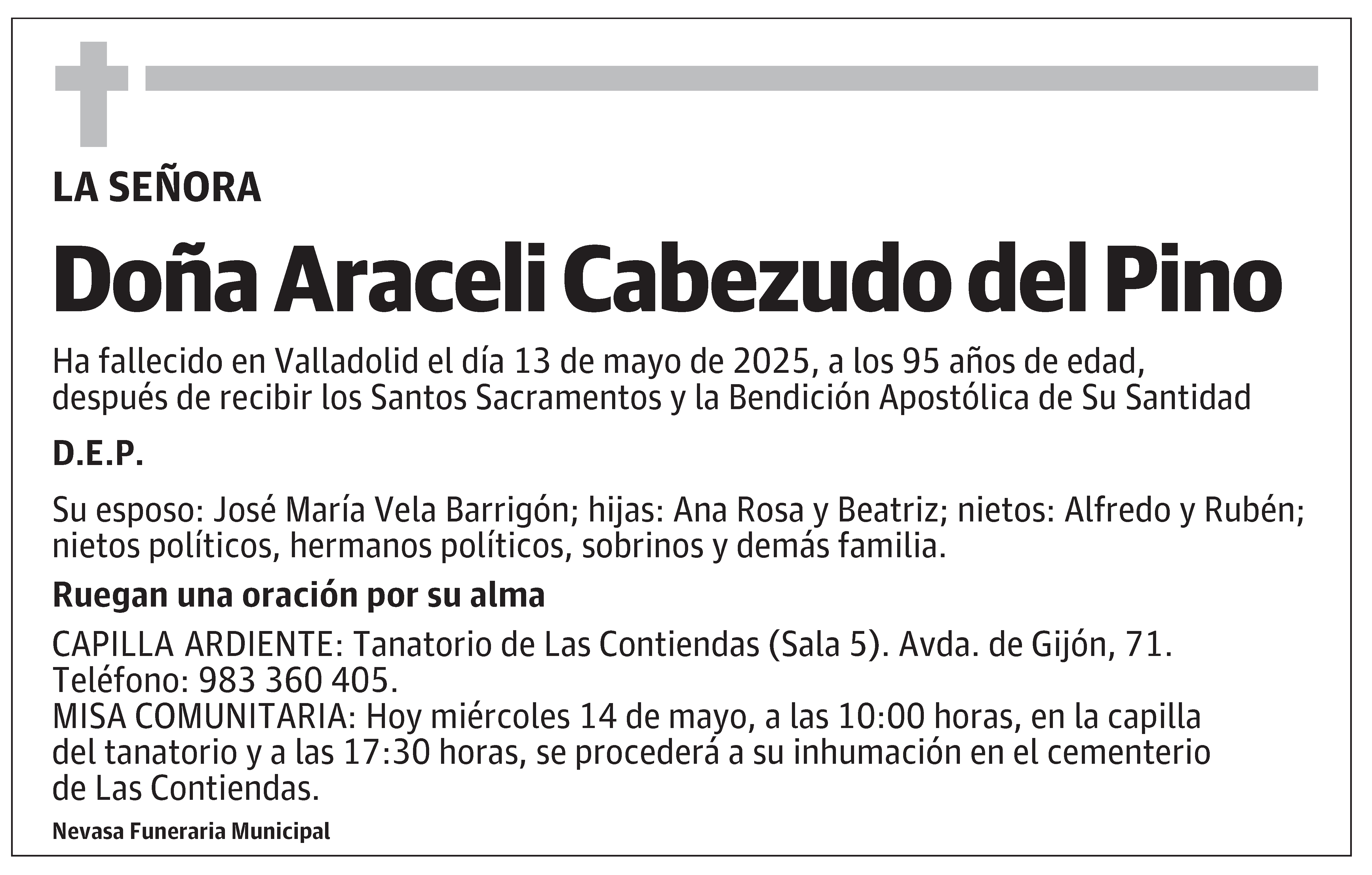 Araceli Cabezudo del Pino