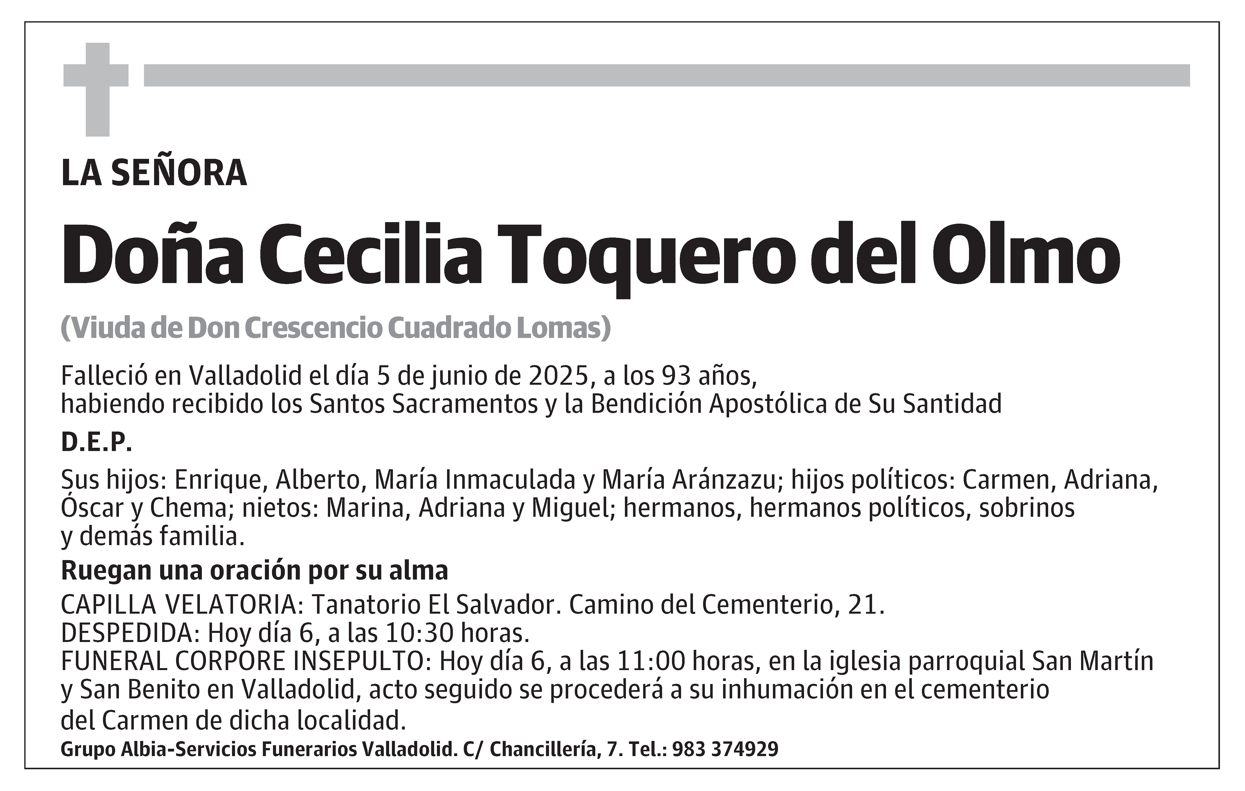 Cecilia Toquero del Olmo