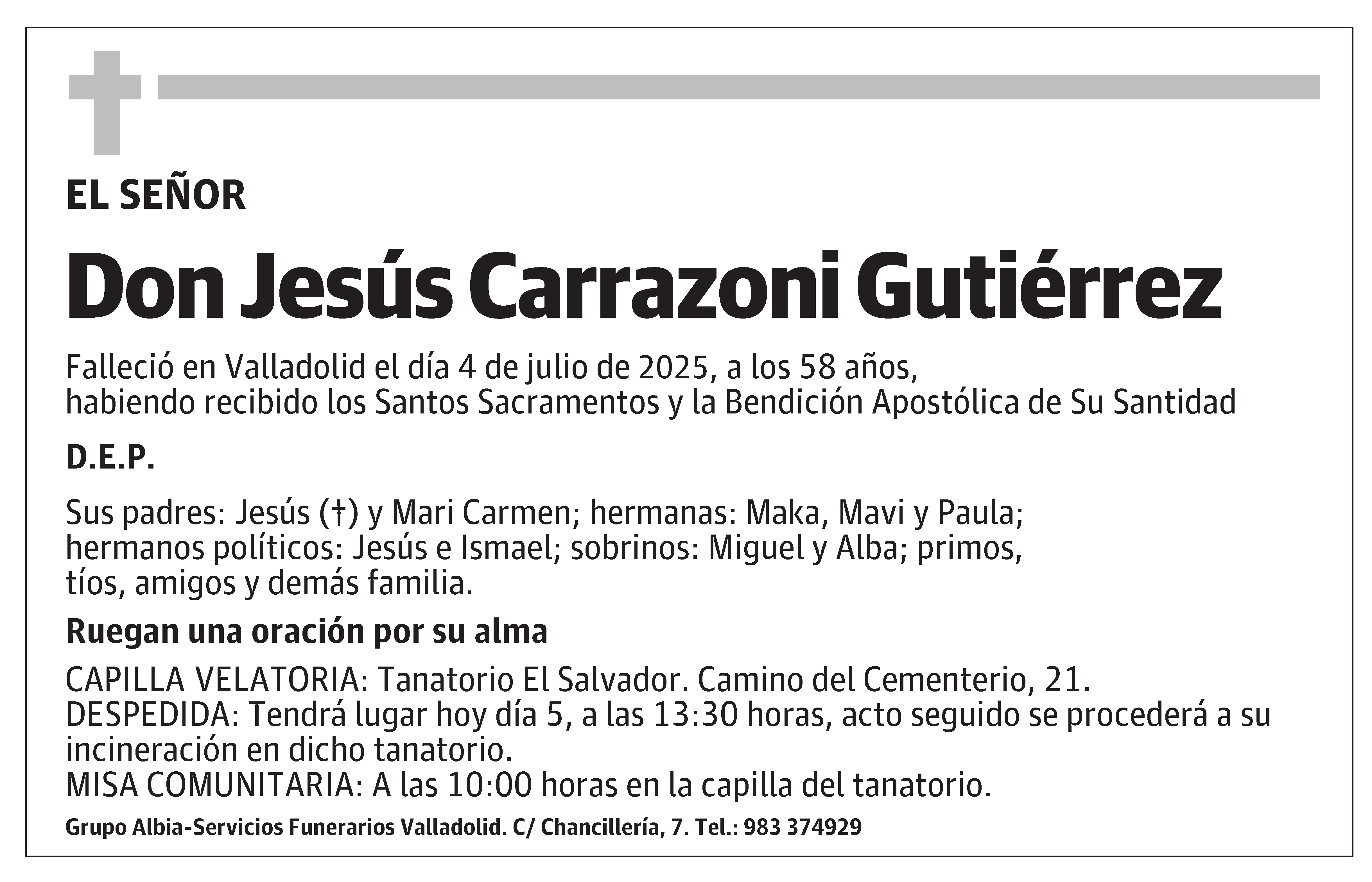 Jesús Carrazoni Gutiérrez