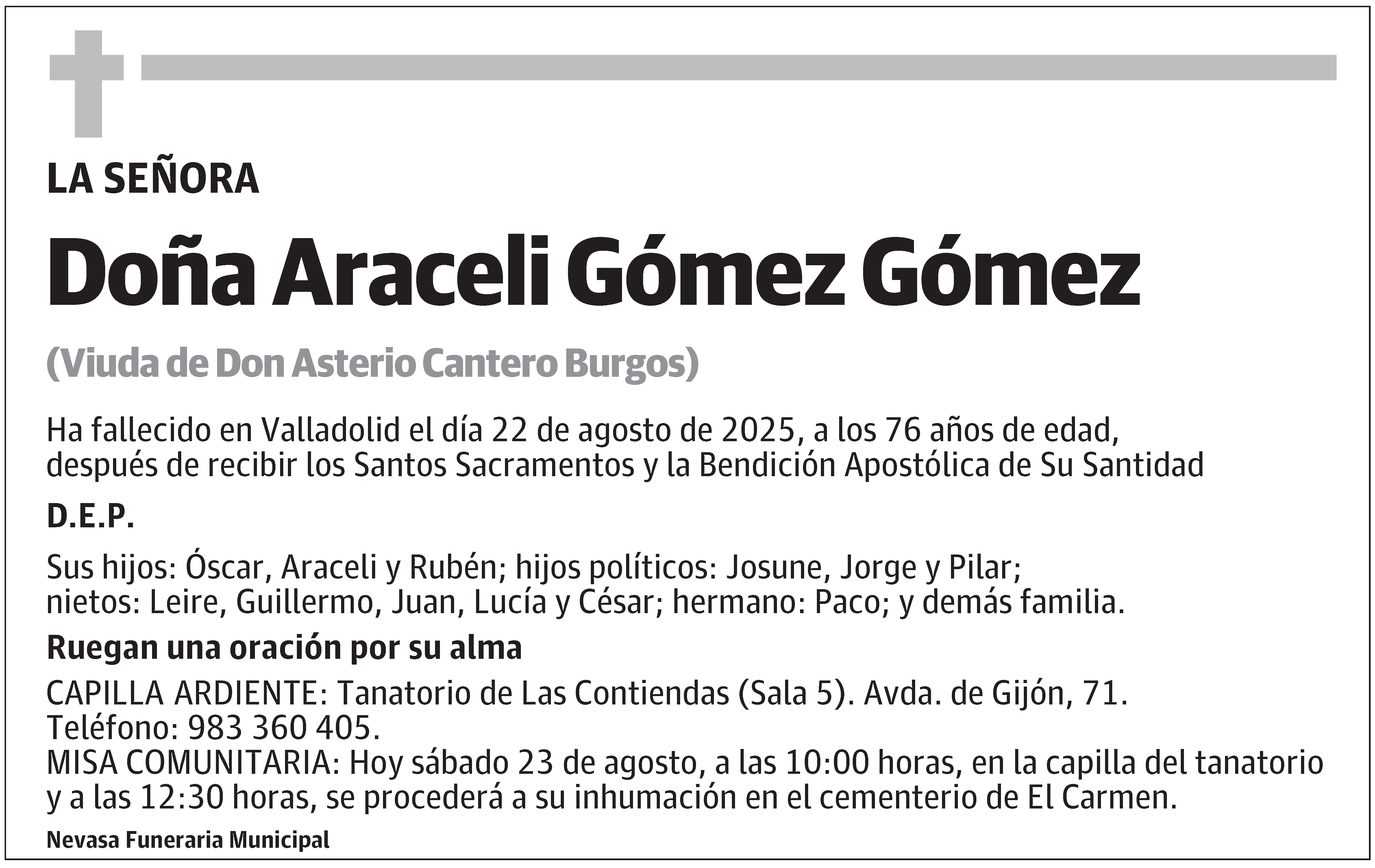Araceli Gómez Gómez
