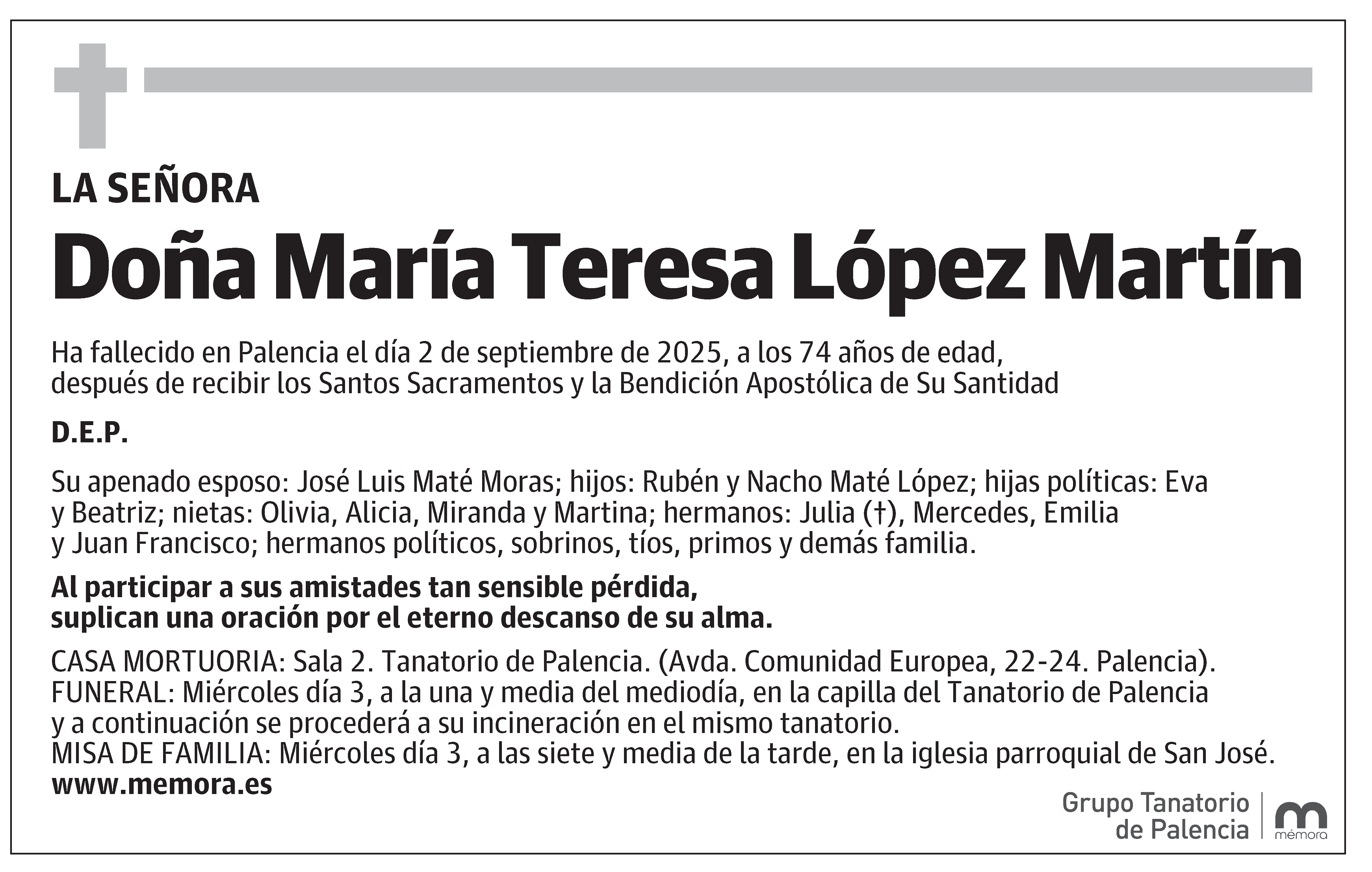 María Teresa López Martín