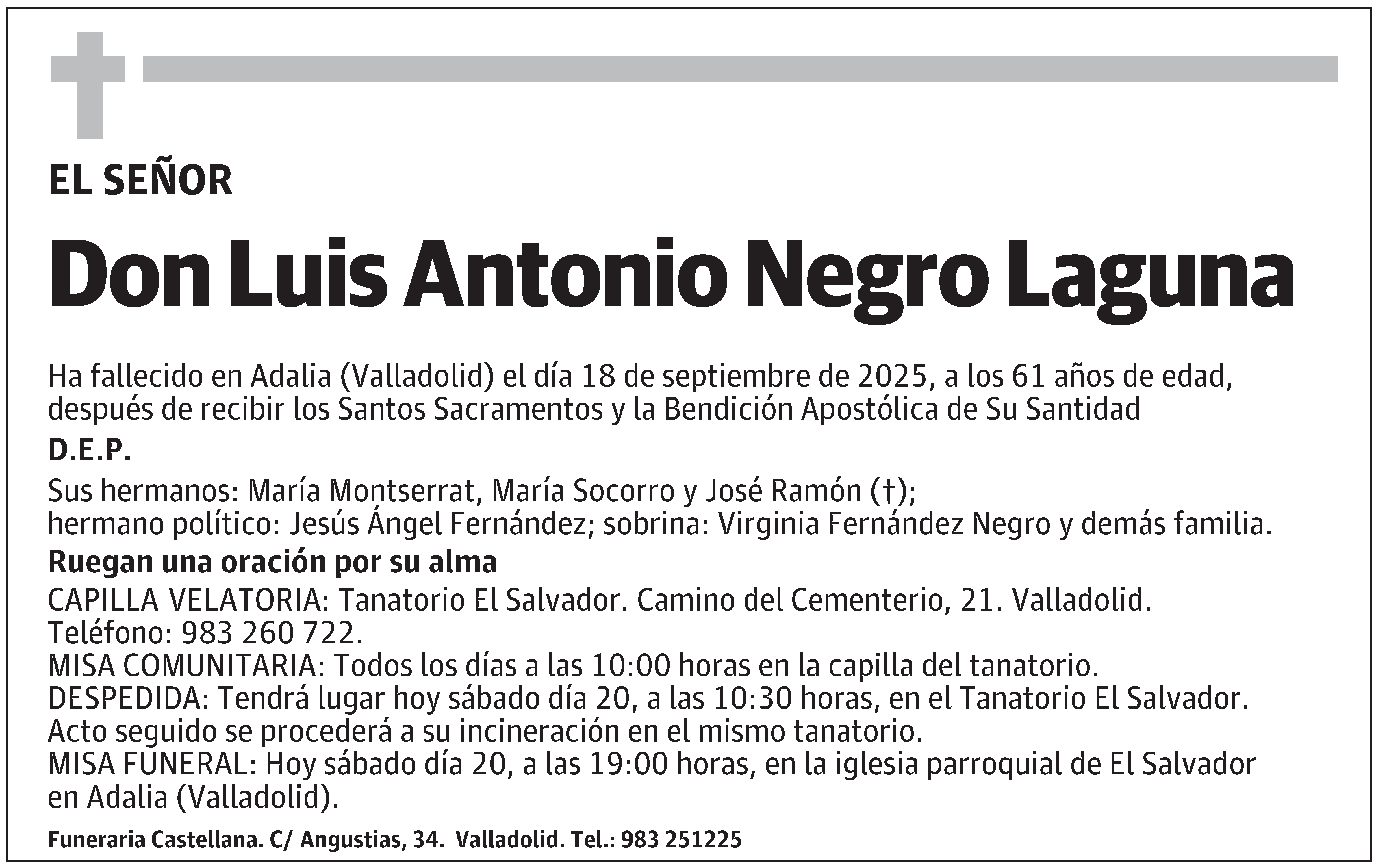 Luis Antonio Negro Laguna