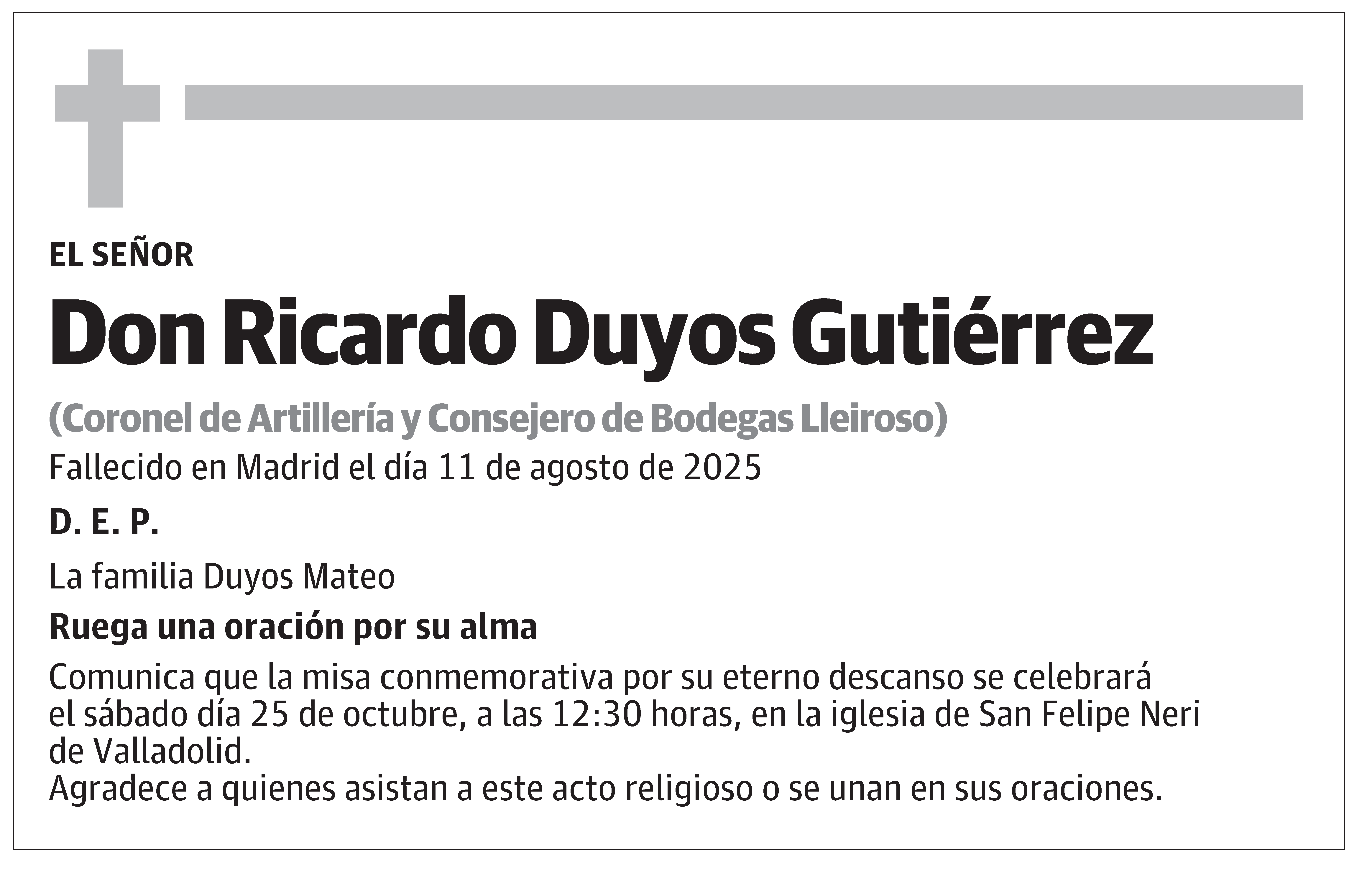 Ricardo Duyos Gutiérrez