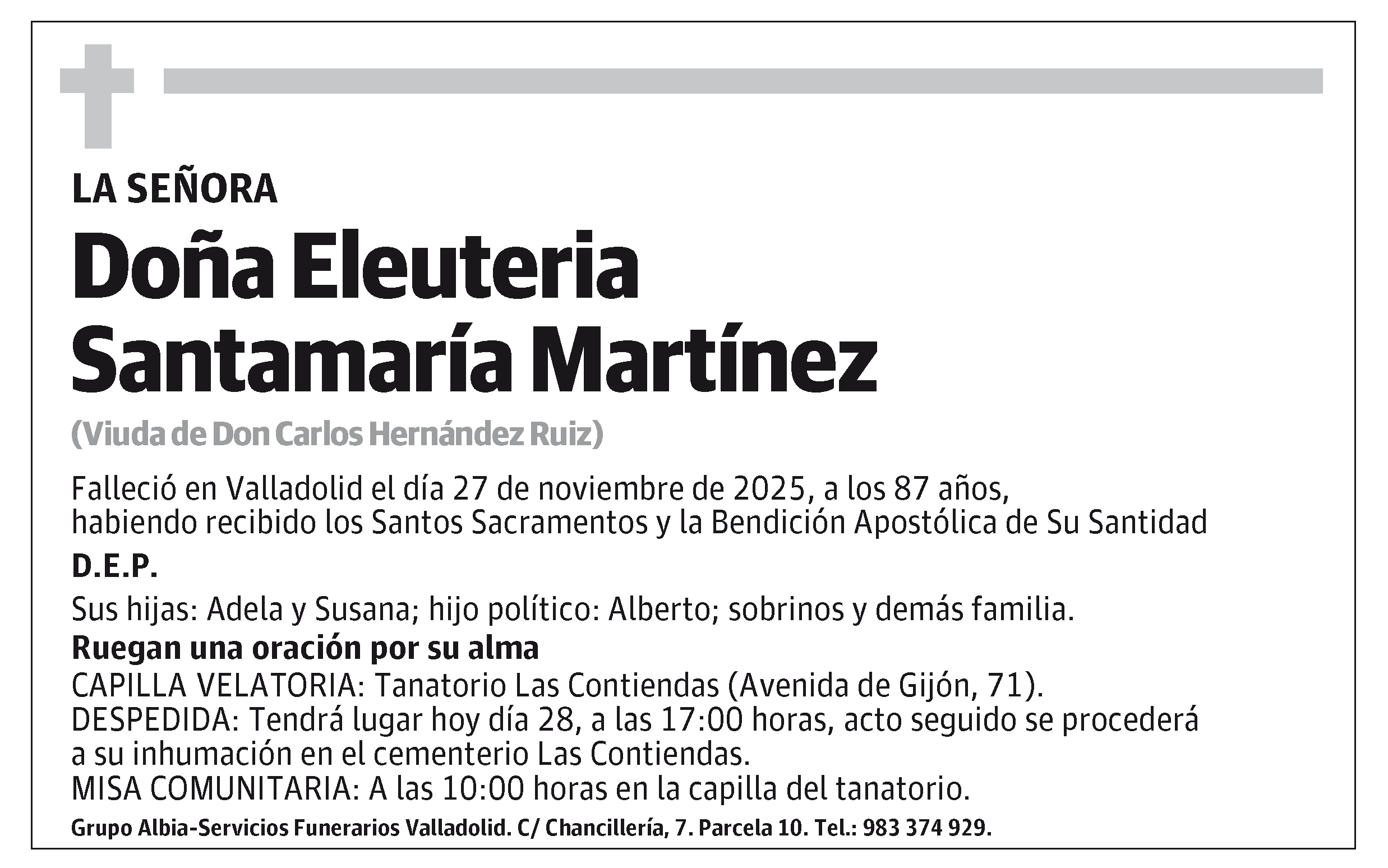 Eleuteria Santamaría Martínez