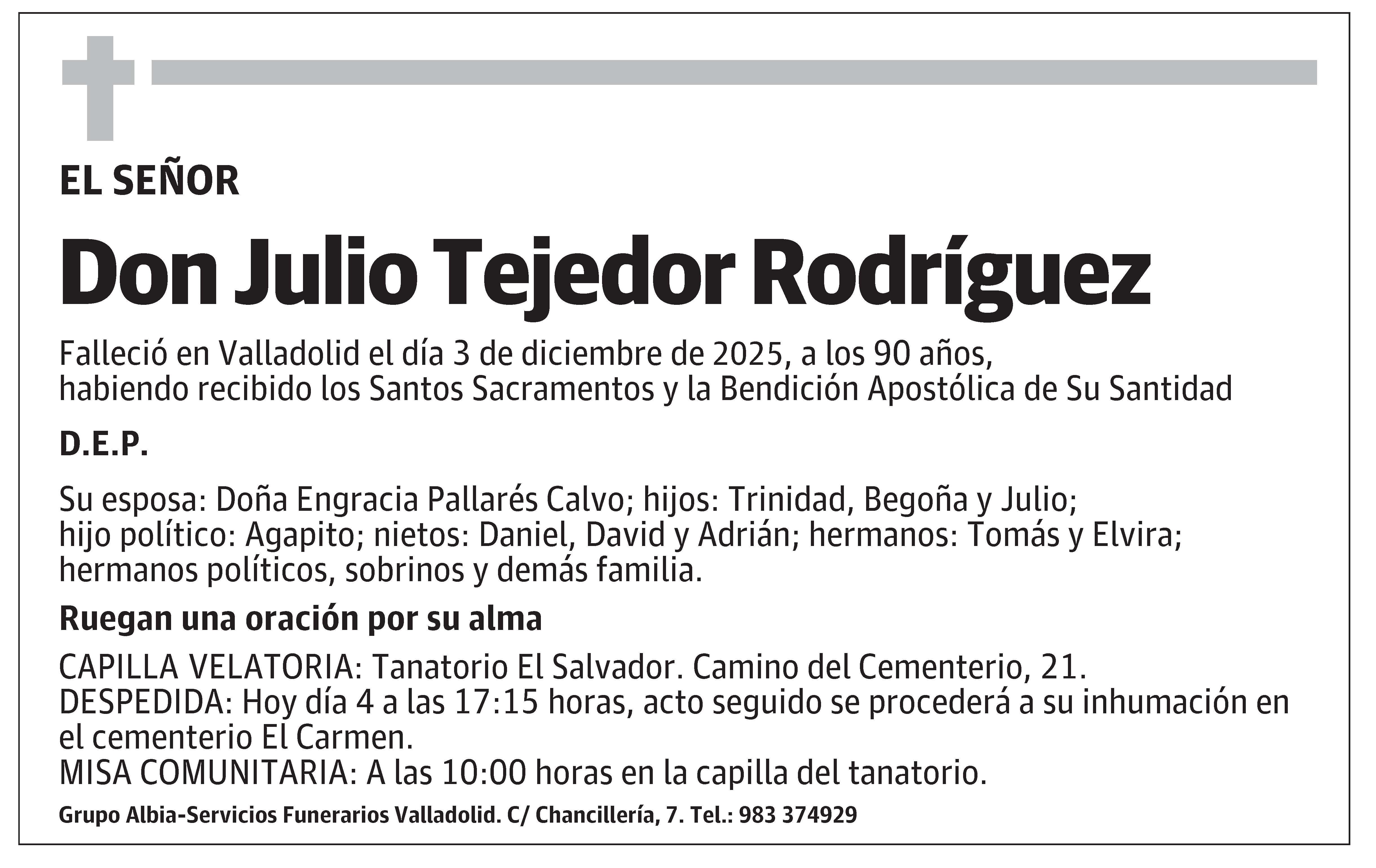 Julio Tejedor Rodríguez