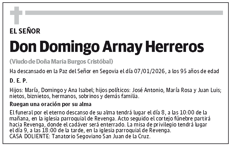 Domingo Arnay Herreros