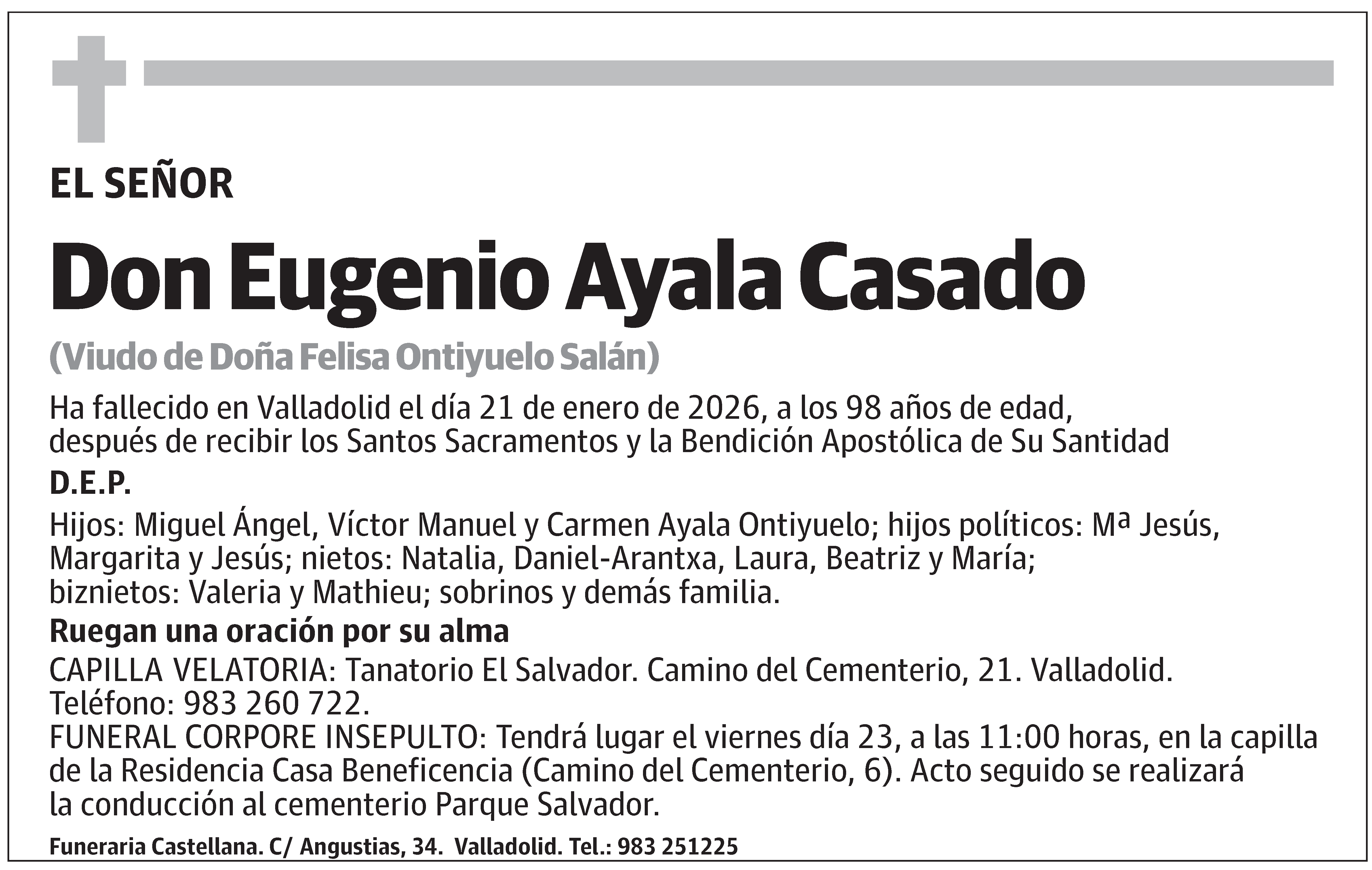 Eugenio Ayala Casado