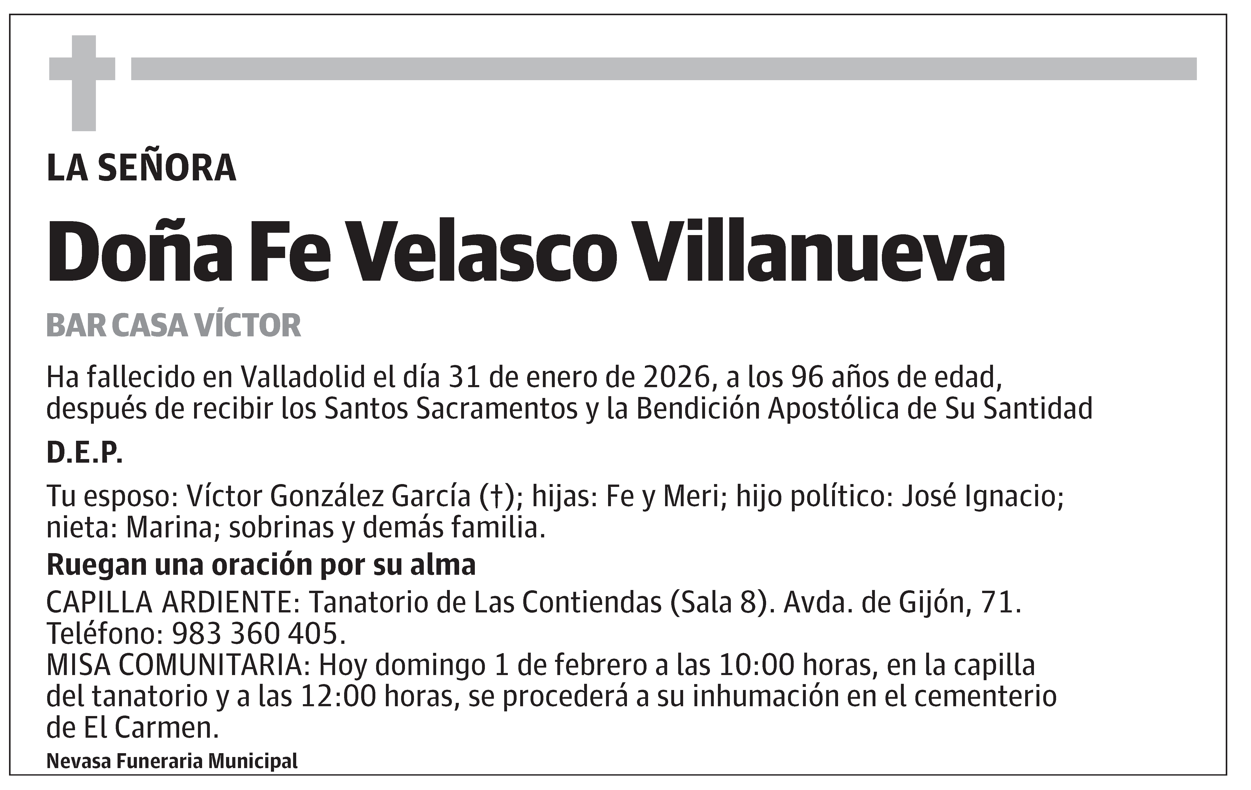 Fe Velasco Villanueva