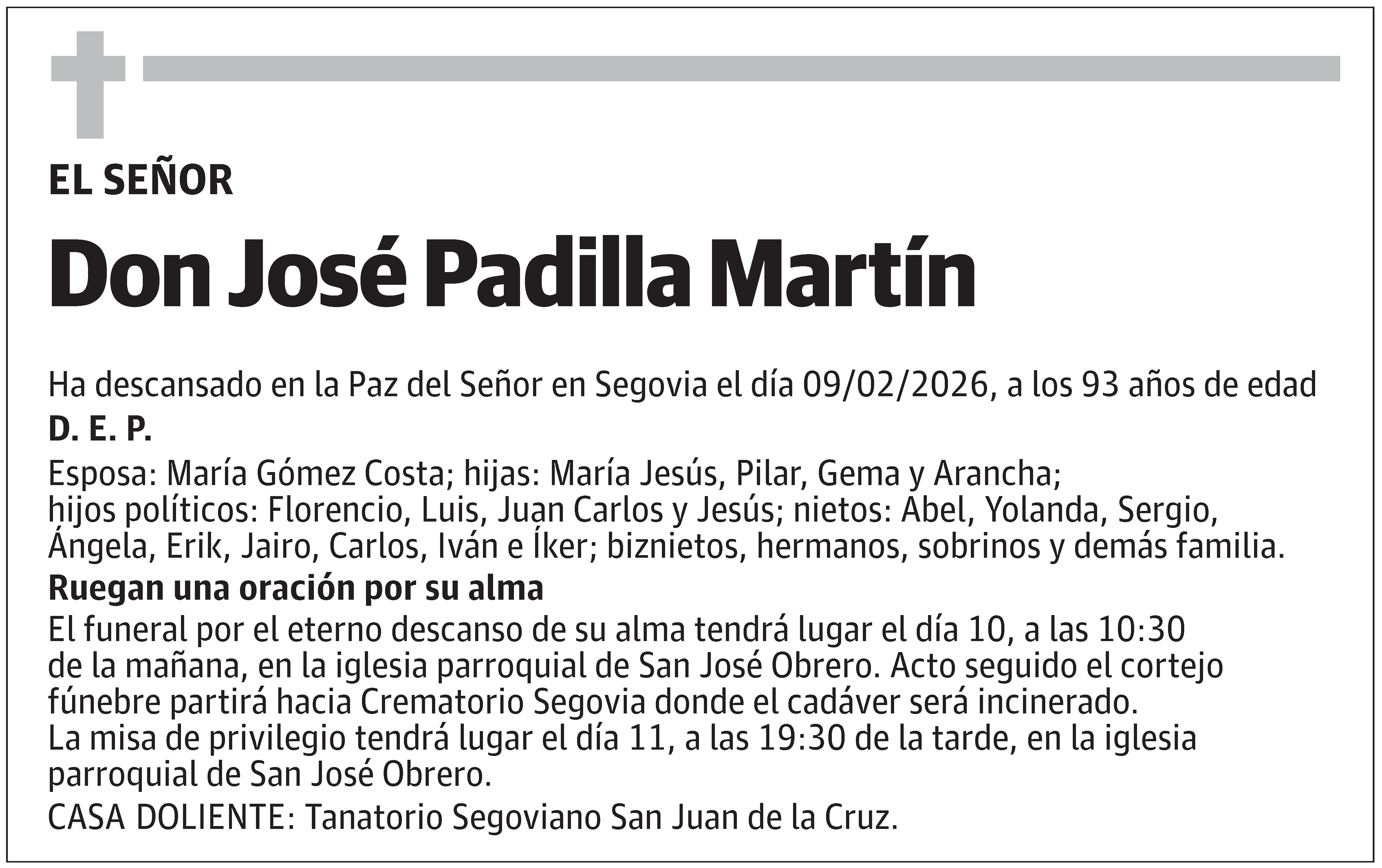 José Padilla Martín