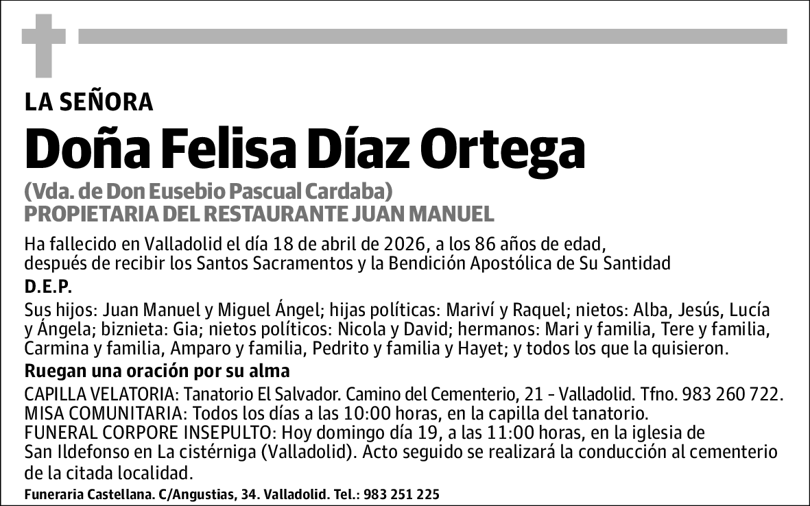 Felisa Díaz Ortega