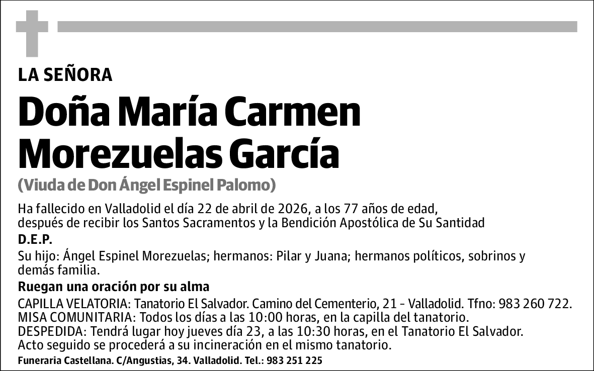 María Carmen Morezuelas García