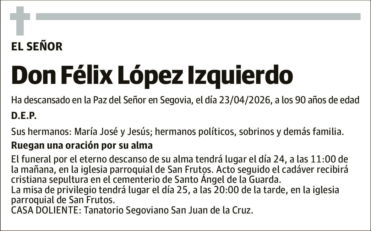 Félix López Izquierdo