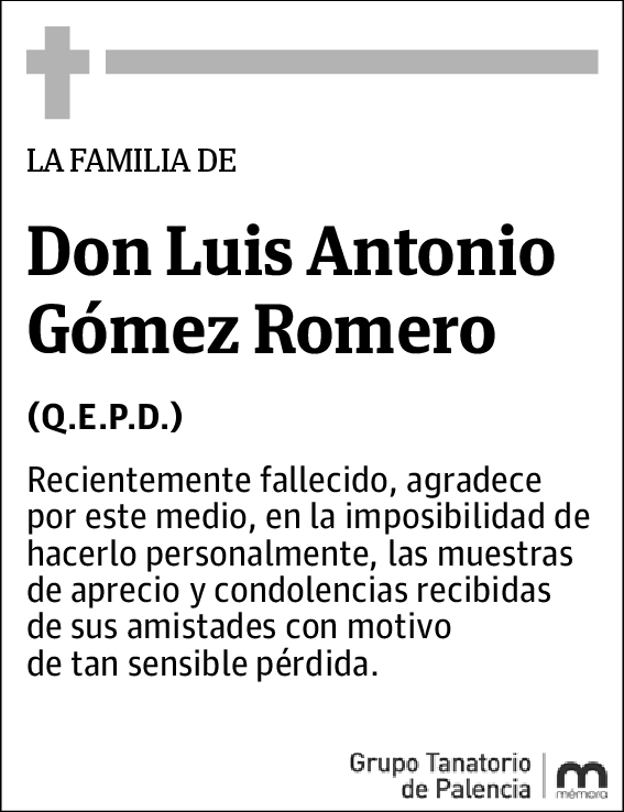 Luis Antonio Gómez Romero