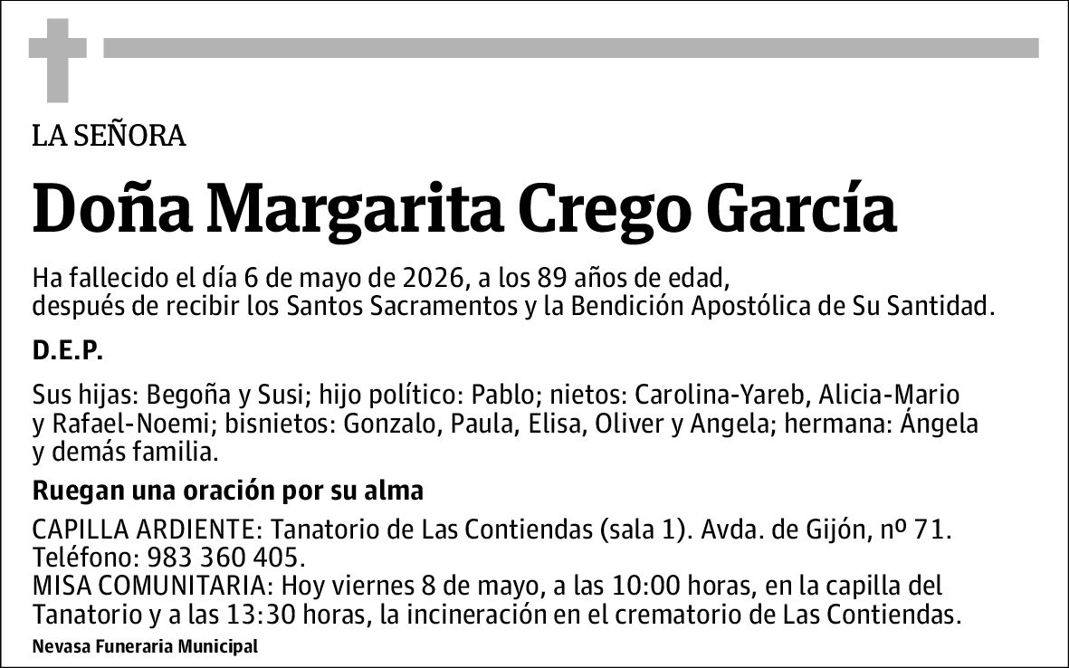 Margarita Crego García
