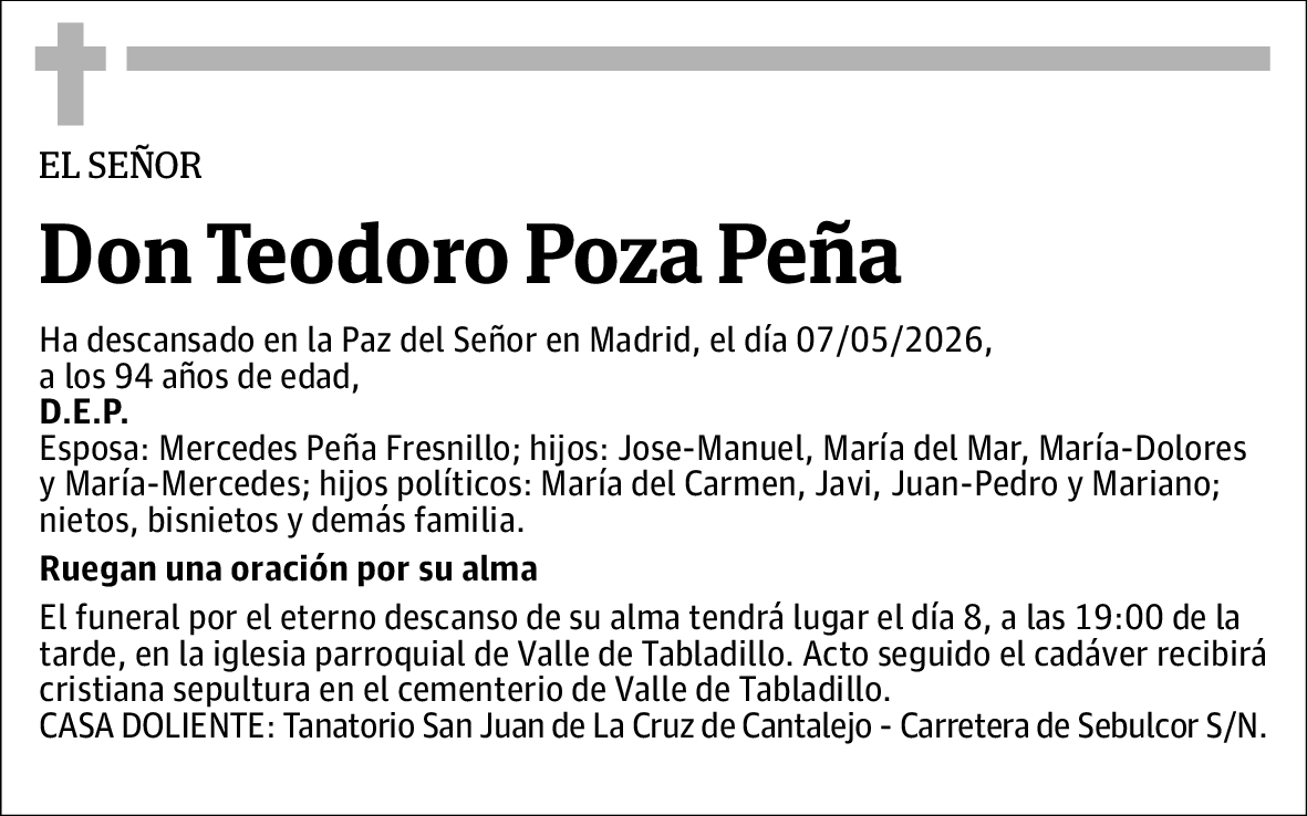 Teodoro Poza Peña
