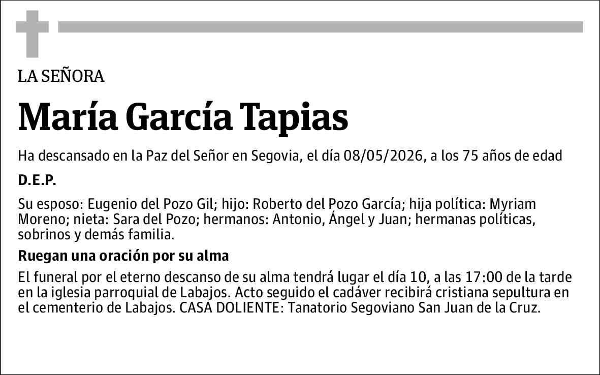 María García Tapias